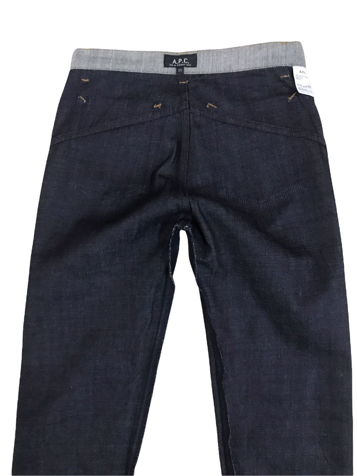 A.P.C. A.P.C Reverse Denim Pattern Button Jeans Size US 26 / EU 42 - 7 Thumbnail