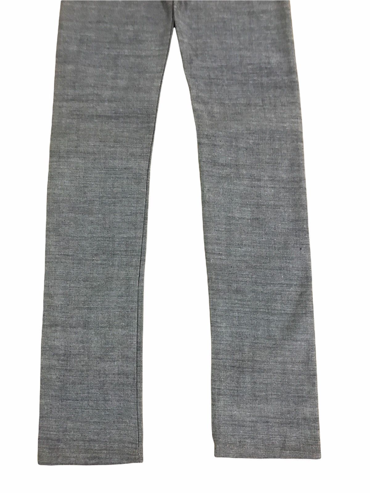 A.P.C. A.P.C Reverse Denim Pattern Button Jeans Size US 26 / EU 42 - 4 Thumbnail