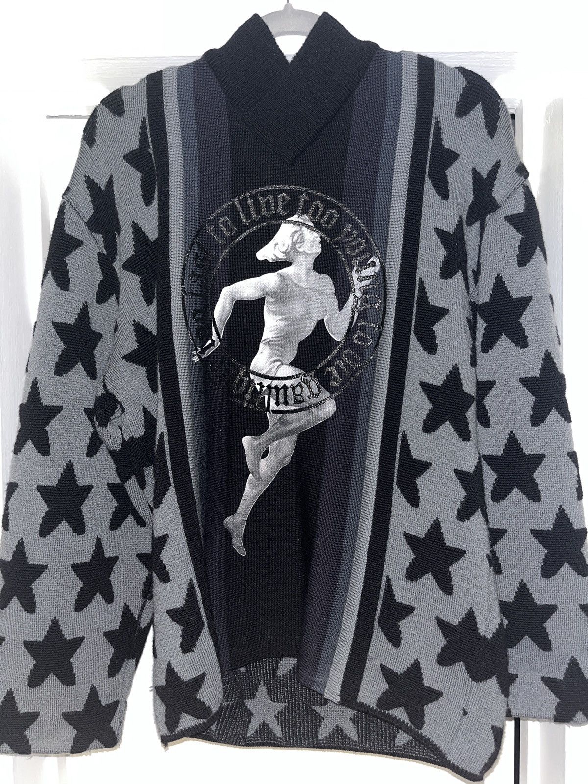 image of Jean Paul Gaultier “Too Fast To Live To Young To Die” Aw87 in Black, Men's (Size Medium)