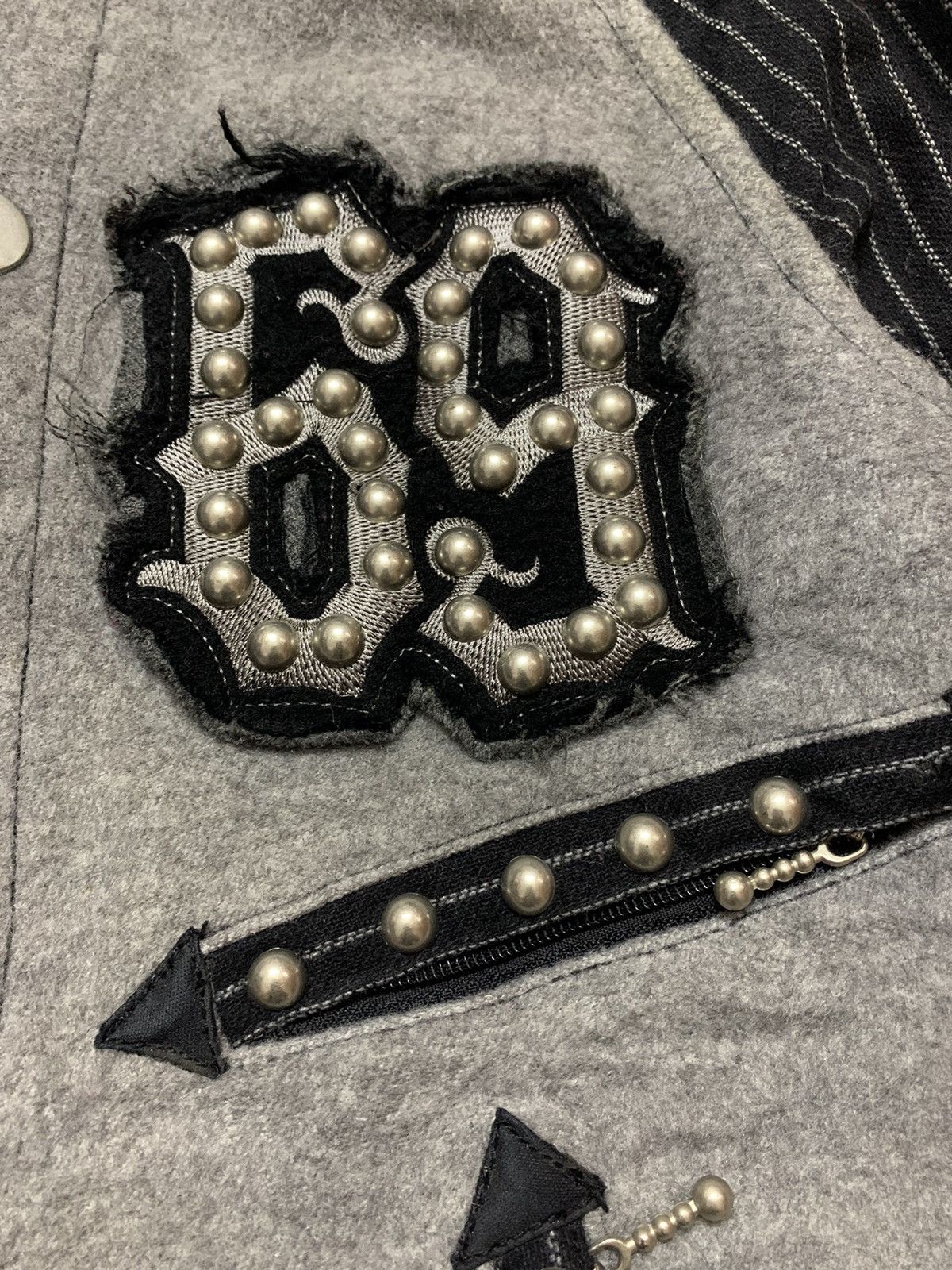 Hysteric Glamour × Japanese Brand × Tornado Mart ALGONQUINS Japanese Gothic Lolita Visual Kei Style Wool Size US S / EU 44-46 / 1 - 6 Thumbnail