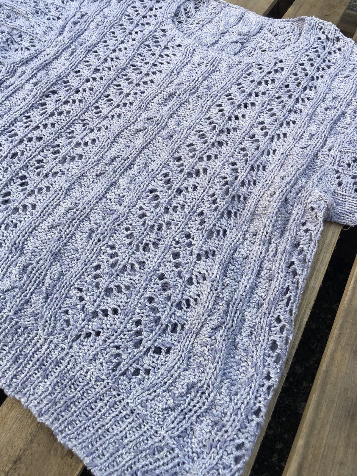 Aran Isles Knitwear × Homespun Knitwear Unbrand knitwear short sleeve size M Size US M / EU 48-50 / 2 - 4 Thumbnail