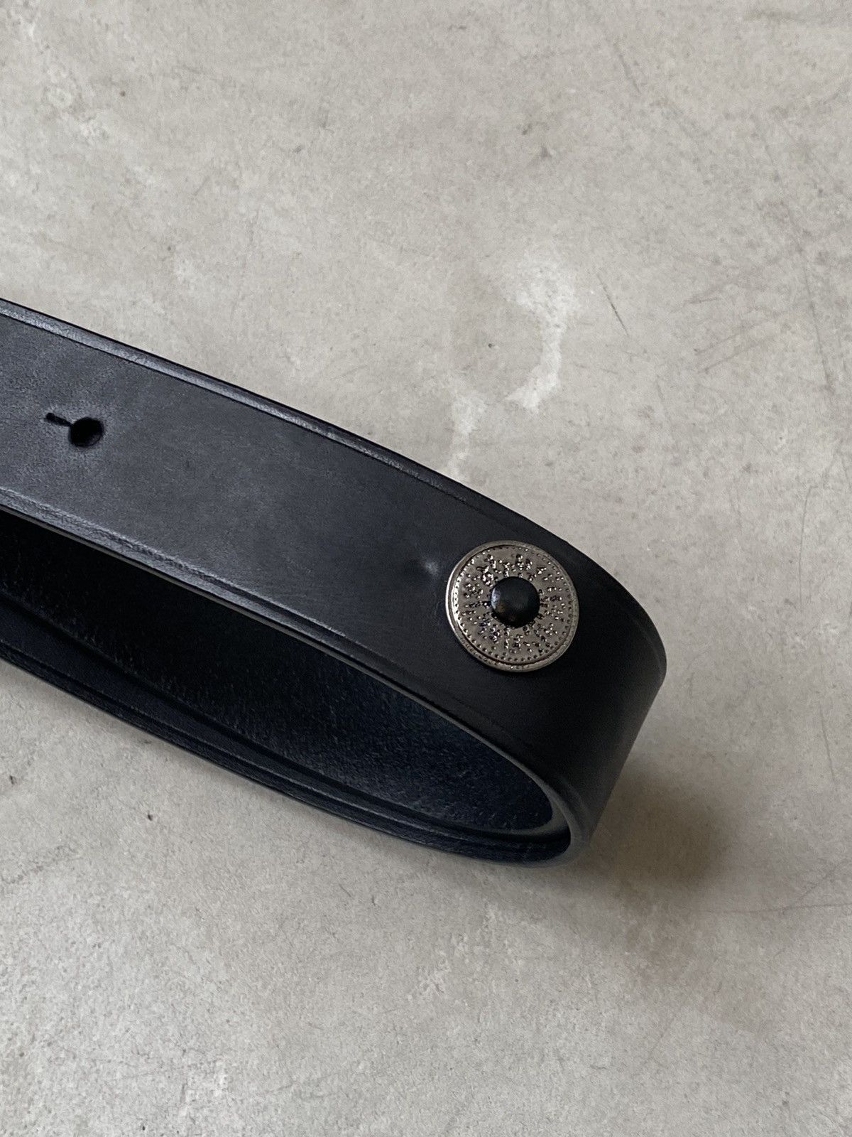 Lanvin Lanvin Belt W/ Silver & Onyx Concho Detailing Size ONE SIZE - 2 Thumbnail