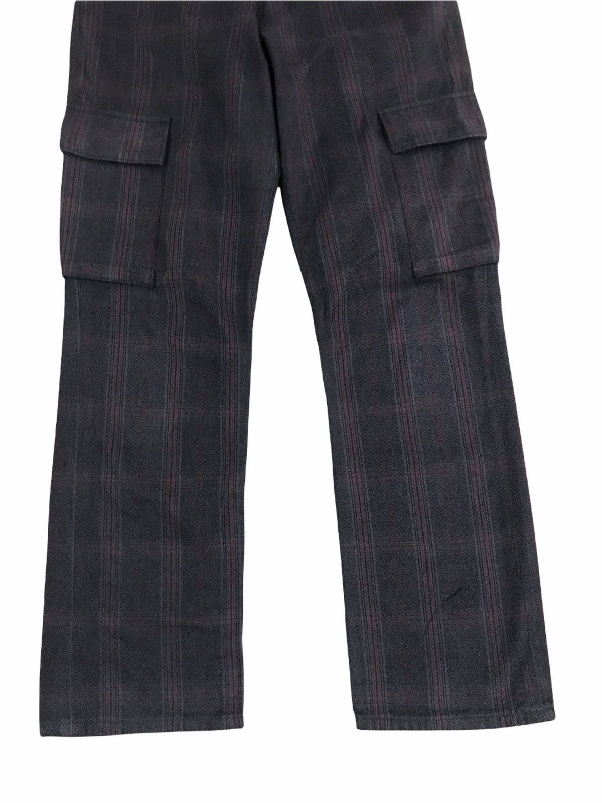 Beauty Beast × Japanese Brand × Vintage Japanese Brand TKMixPice Japan Cargo Stripes Pants Size US 28 / EU 44 - 5 Thumbnail
