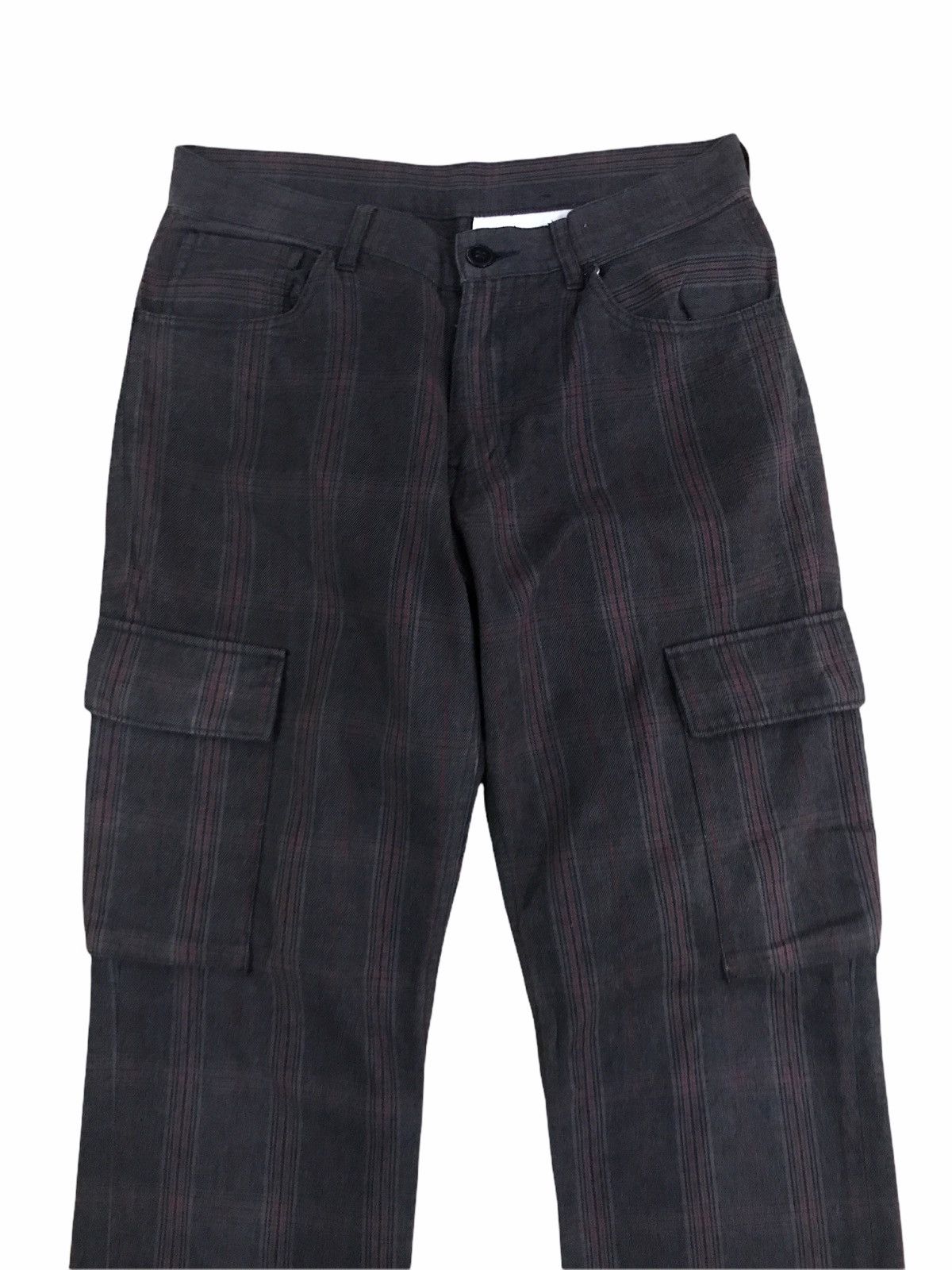Beauty Beast × Japanese Brand × Vintage Japanese Brand TKMixPice Japan Cargo Stripes Pants Size US 28 / EU 44 - 3 Thumbnail