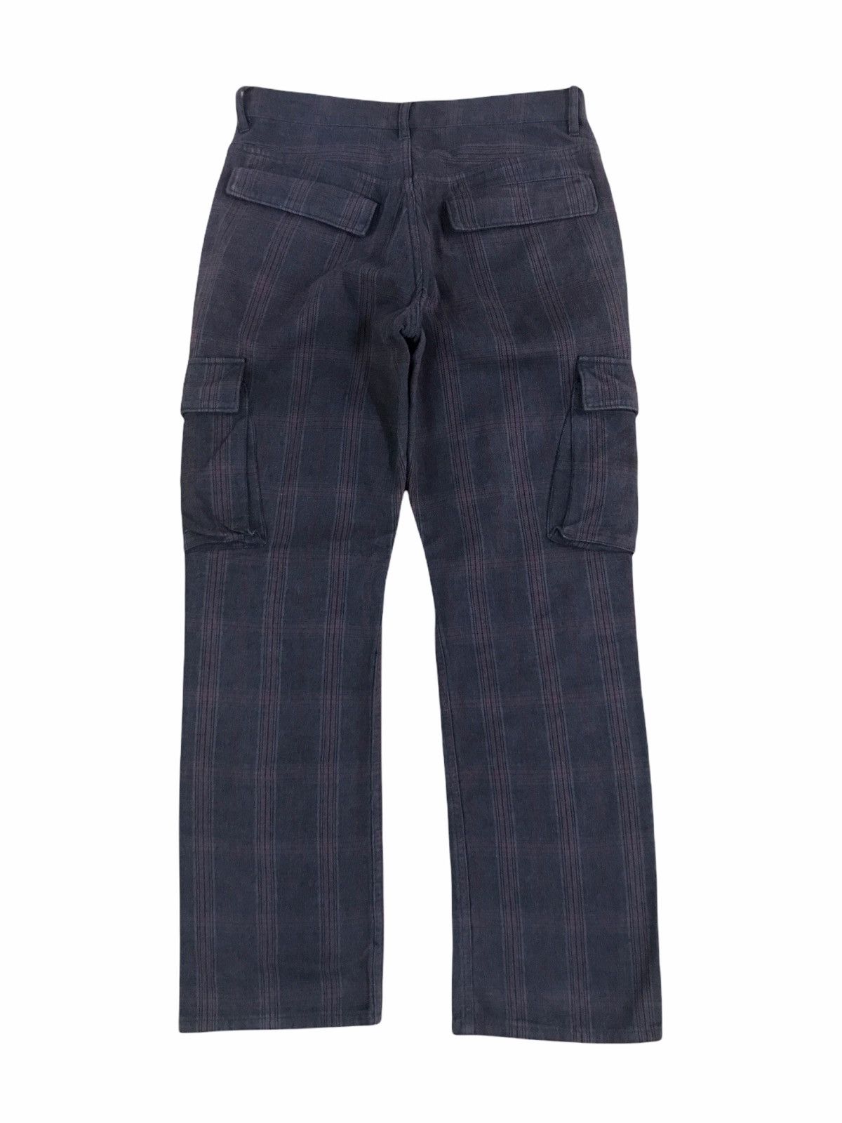Beauty Beast × Japanese Brand × Vintage Japanese Brand TKMixPice Japan Cargo Stripes Pants Size US 28 / EU 44 - 2 Thumbnail