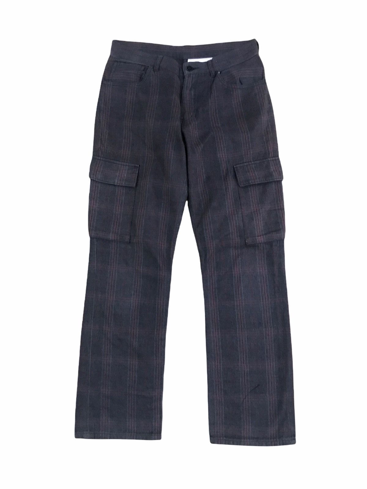 Beauty Beast × Japanese Brand × Vintage Japanese Brand TKMixPice Japan Cargo Stripes Pants Size US 28 / EU 44 - 1 Thumbnail