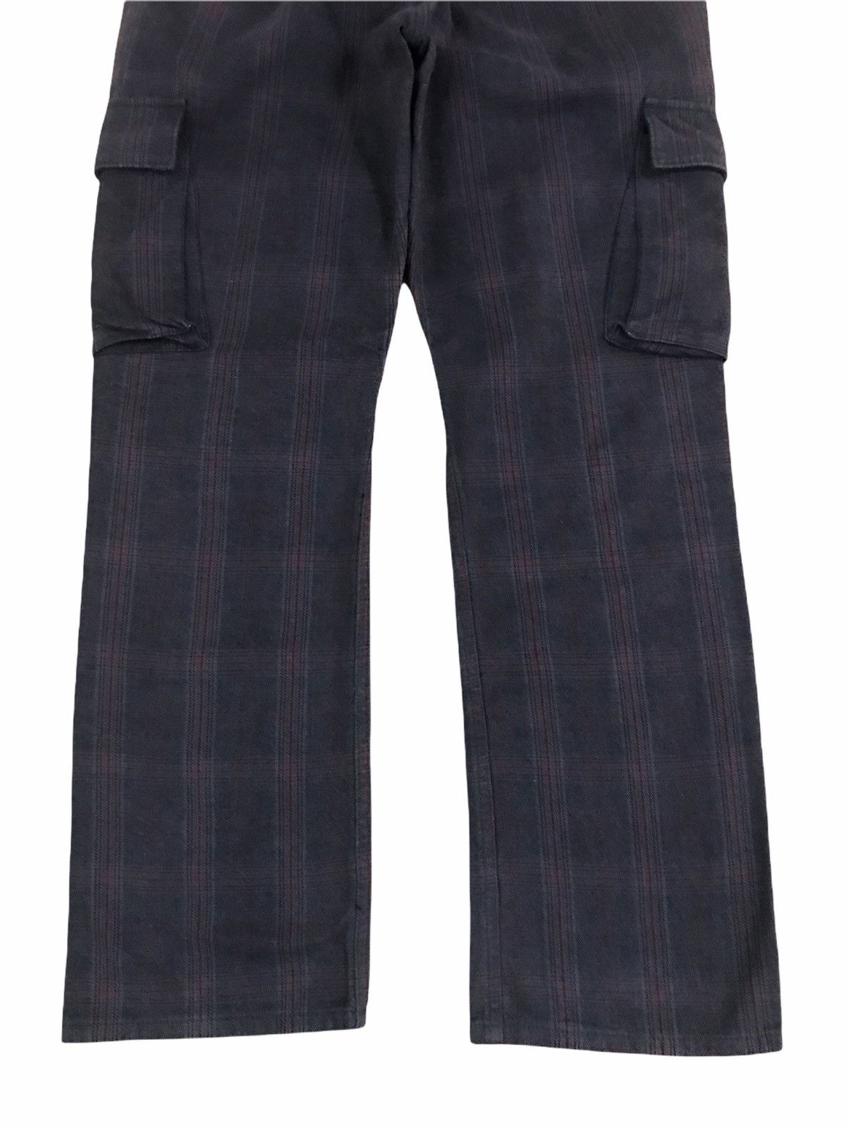 Beauty Beast × Japanese Brand × Vintage Japanese Brand TKMixPice Japan Cargo Stripes Pants Size US 28 / EU 44 - 6 Thumbnail