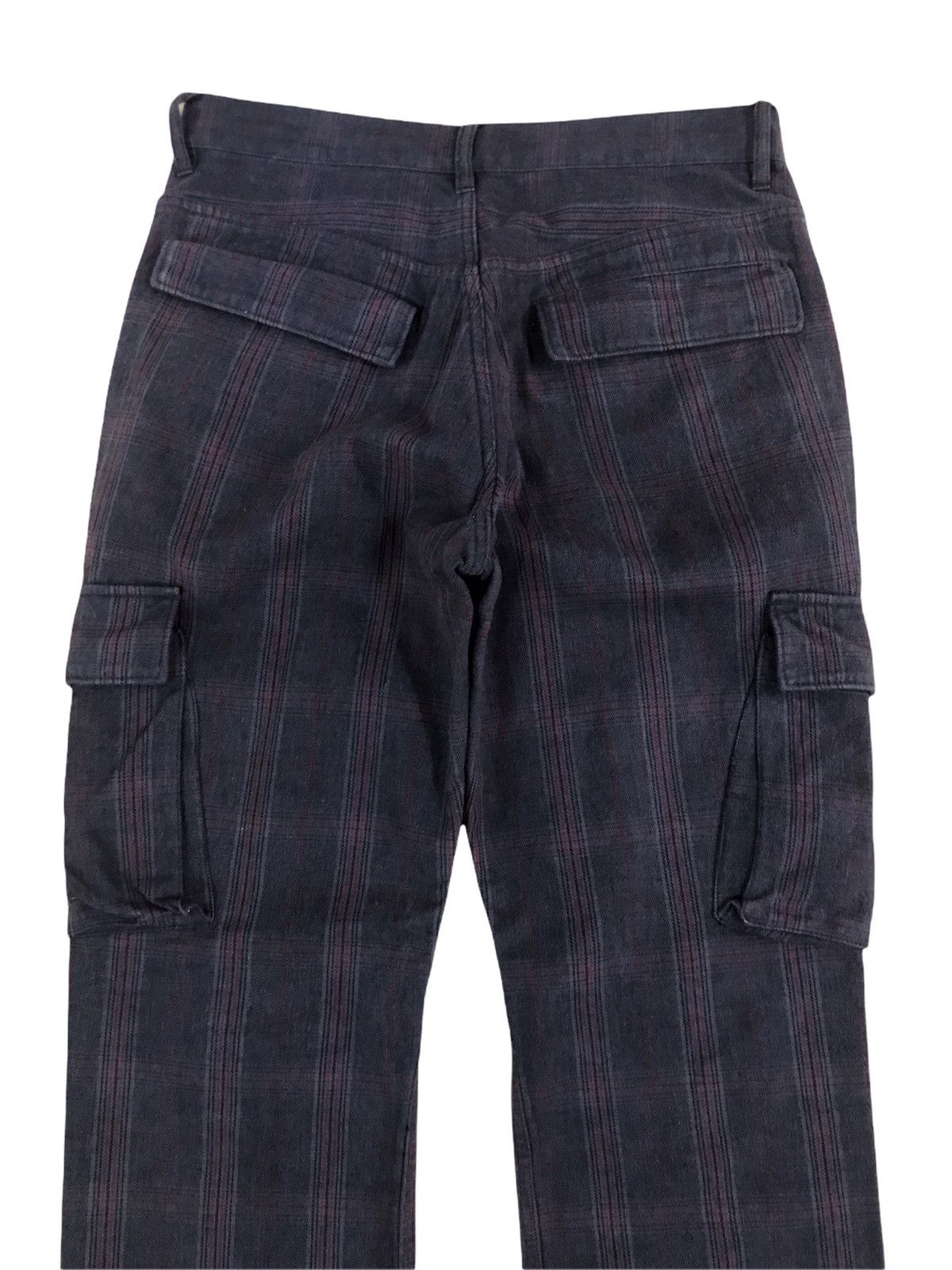 Beauty Beast × Japanese Brand × Vintage Japanese Brand TKMixPice Japan Cargo Stripes Pants Size US 28 / EU 44 - 4 Thumbnail