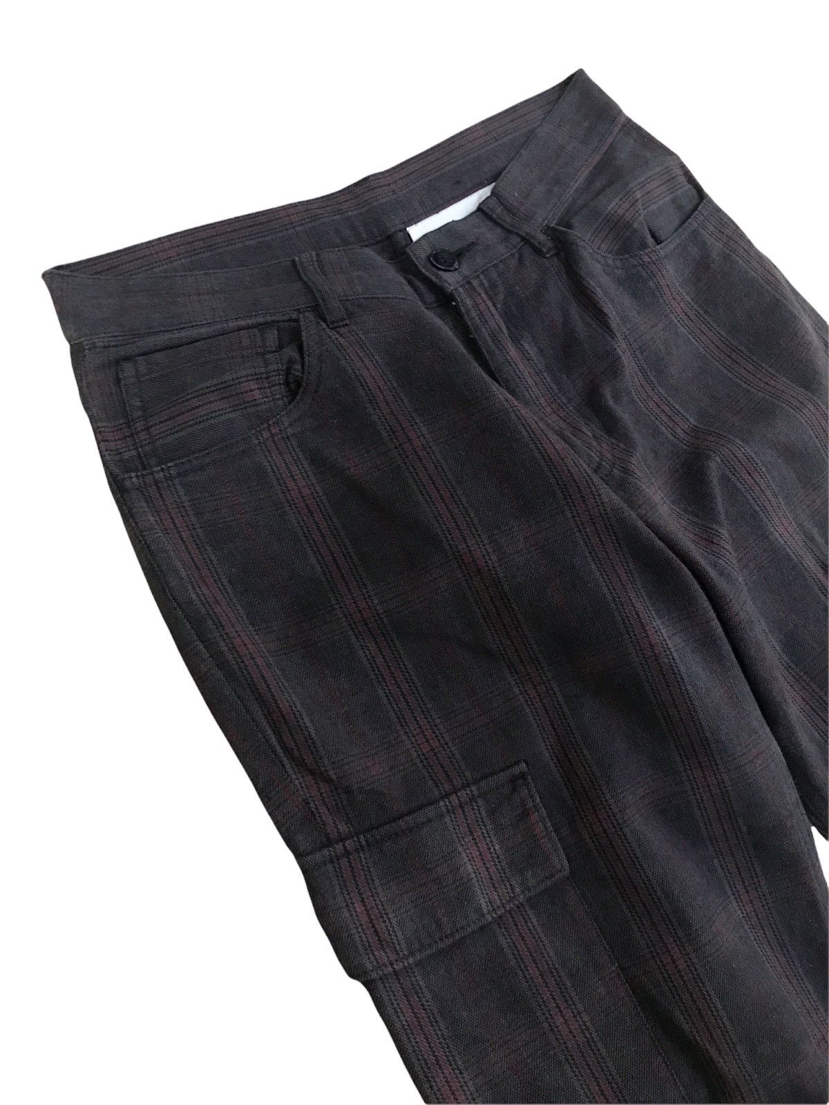 Beauty Beast × Japanese Brand × Vintage Japanese Brand TKMixPice Japan Cargo Stripes Pants Size US 28 / EU 44 - 7 Thumbnail