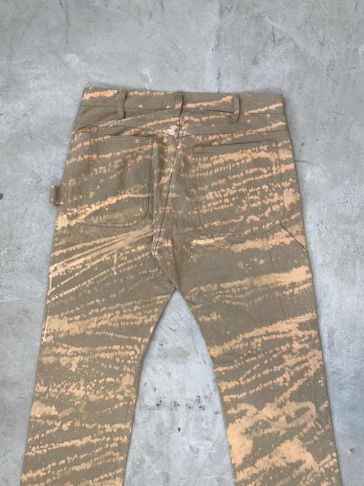 Comme des Garcons Homme Plus 2011 CdGHP Bleach Dyed Carpenter Work Pants Size US 33 - 7 Thumbnail