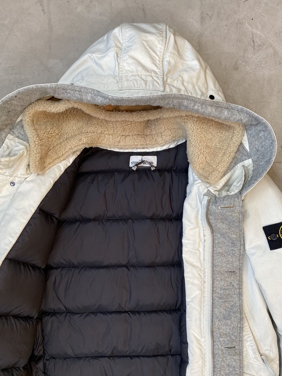 Stone Island Stone Island David TC Down Parka w/ Sherpa Sheepskin Hood Size US L / EU 52-54 / 3 - 5 Thumbnail
