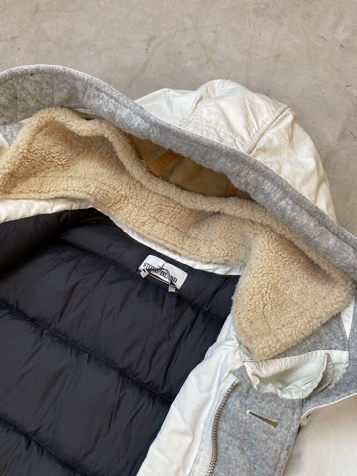 Stone Island Stone Island David TC Down Parka w/ Sherpa Sheepskin Hood Size US L / EU 52-54 / 3 - 6 Thumbnail
