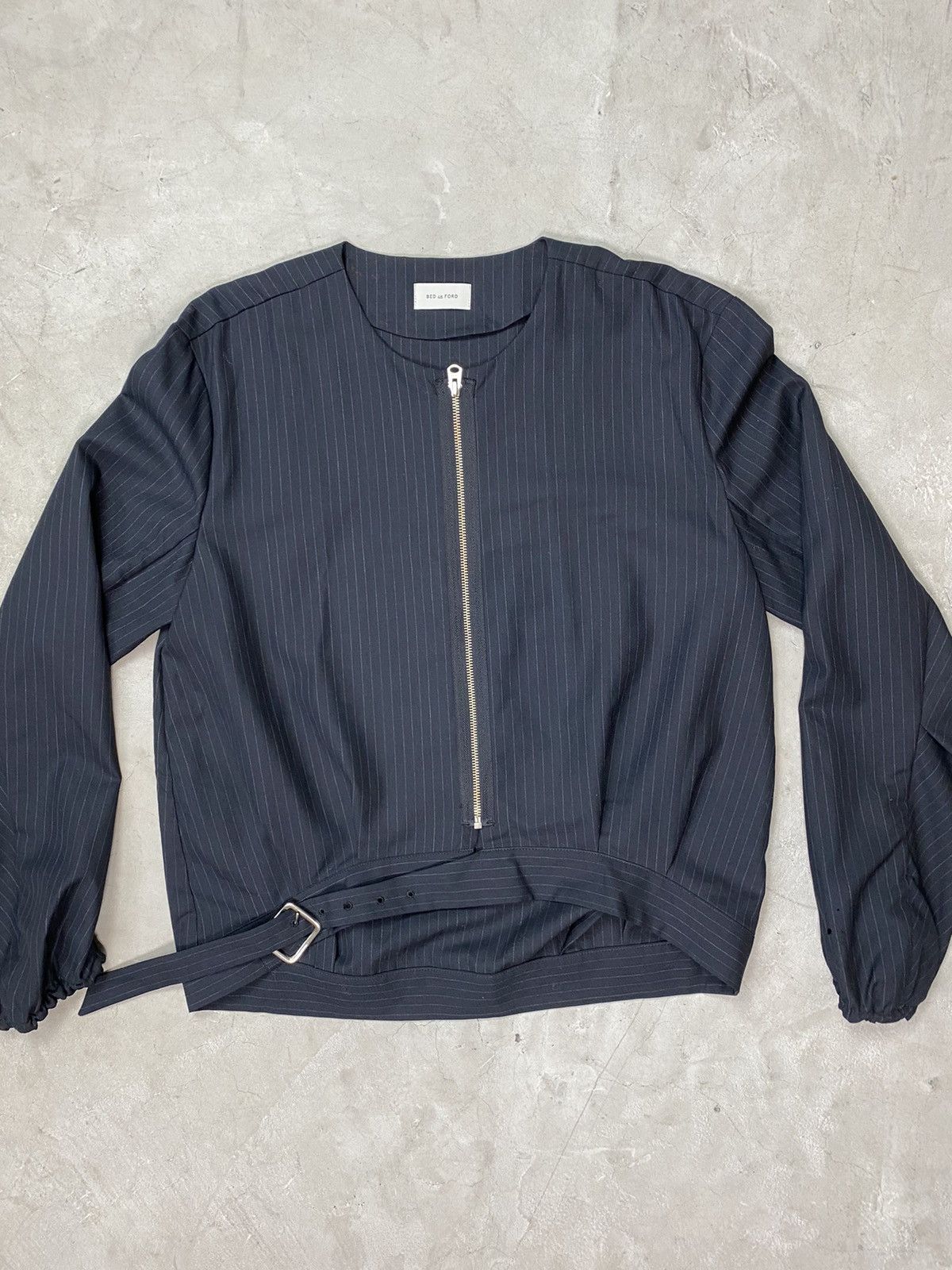 Bed j.w. Ford Bed JW Ford Wool Striped Jacket Size US M / EU 48-50 / 2 - 3 Thumbnail
