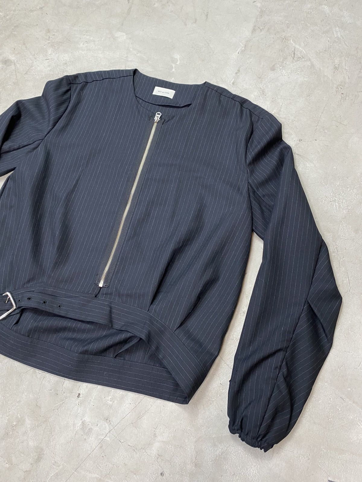 Bed j.w. Ford Bed JW Ford Wool Striped Jacket Size US M / EU 48-50 / 2 - 5 Thumbnail