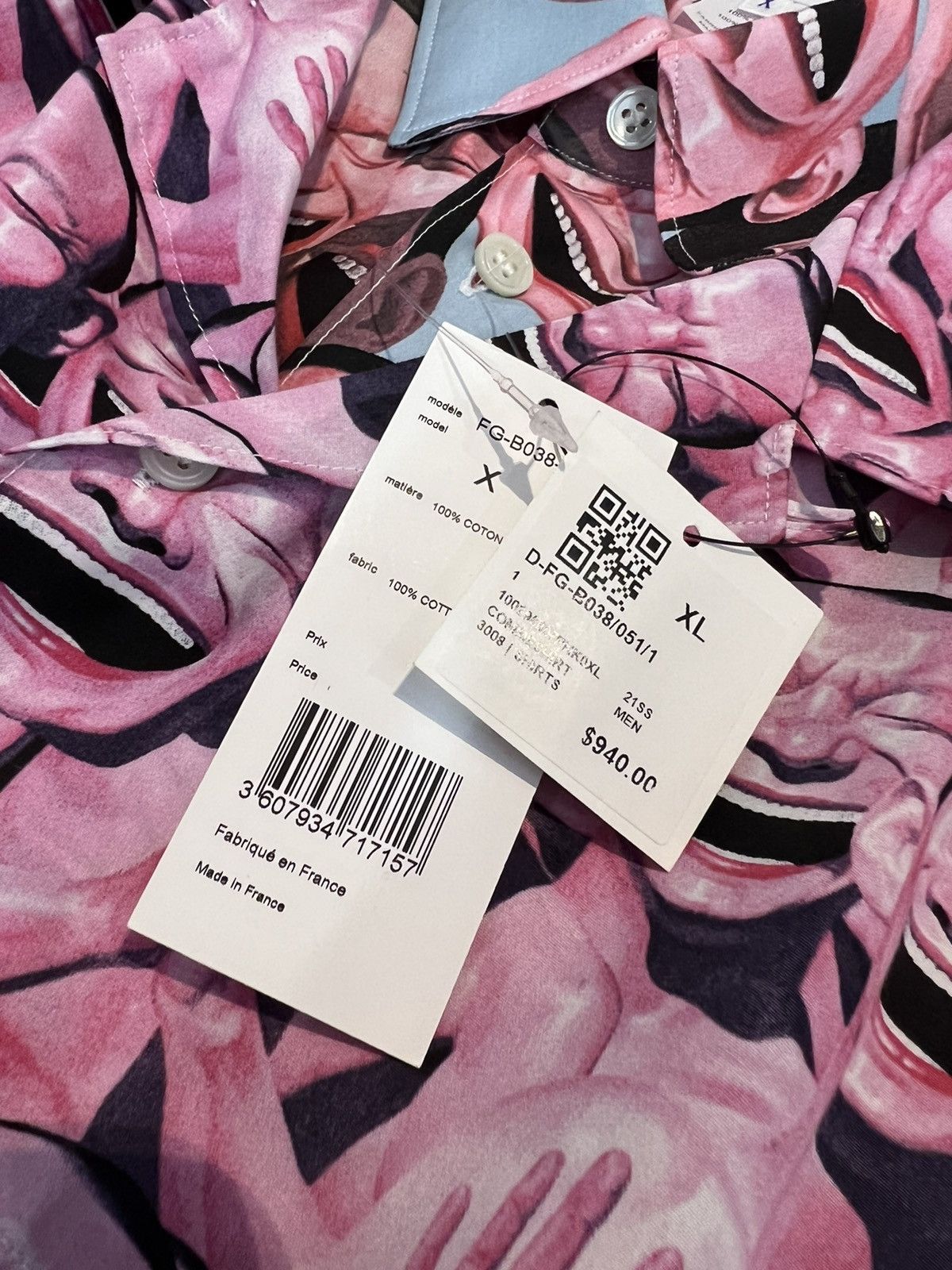 Comme des Garcons COMME DES GARCONS X YUE MINJUN SHIRT Size US XL / EU 56 / 4 - 5 Thumbnail