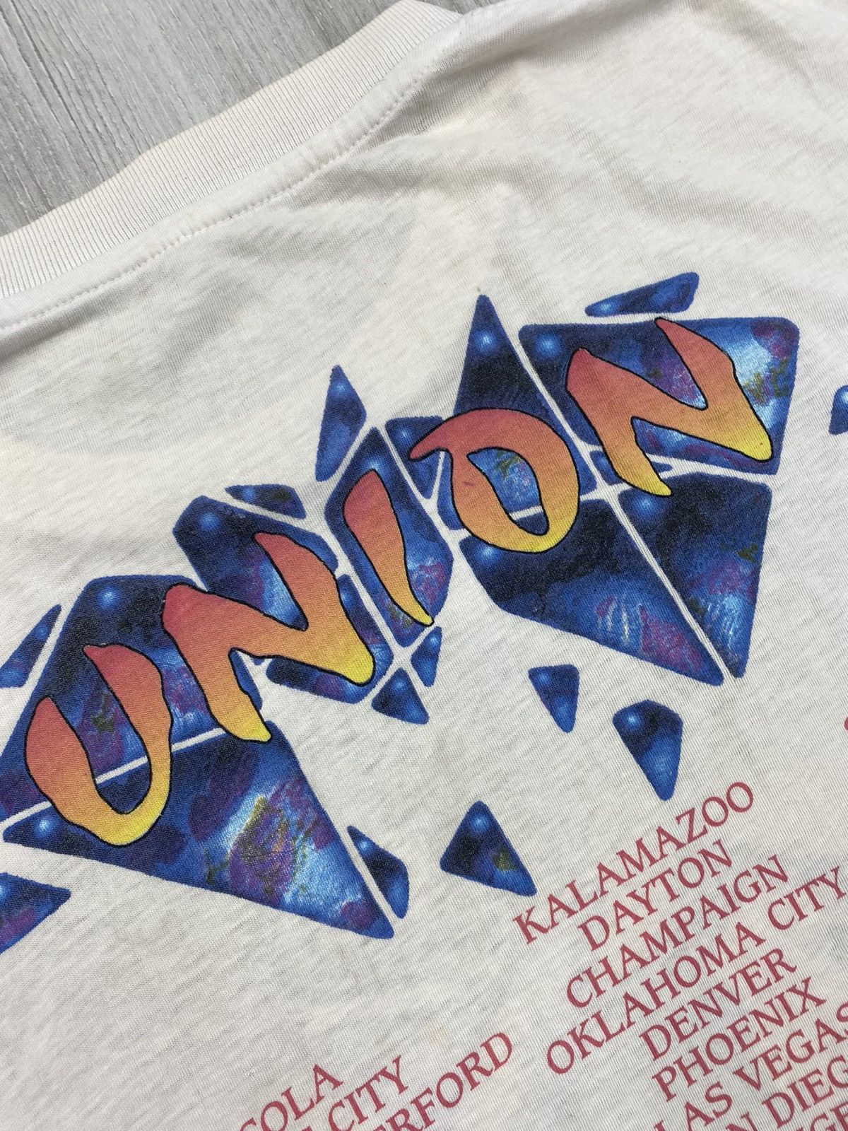 Band Tees × Union LA × Vintage Brockum 1991 YES Union Tour Band Tee Relayer Size US L / EU 52-54 / 3 - 7 Thumbnail