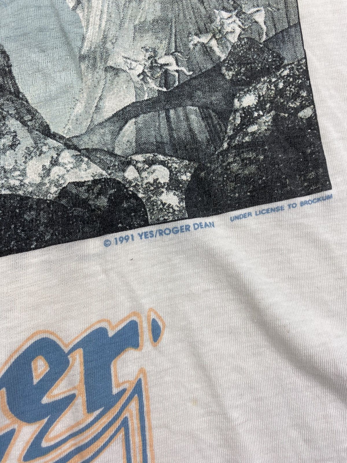 Band Tees × Union LA × Vintage Brockum 1991 YES Union Tour Band Tee Relayer Size US L / EU 52-54 / 3 - 4 Thumbnail