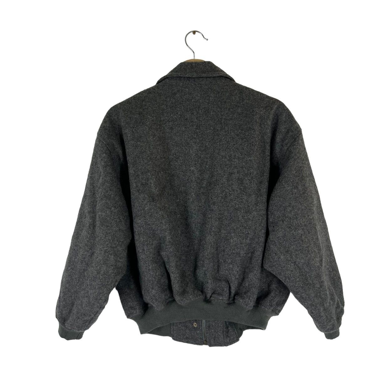 Japanese Brand VINTAGE BOMBER WOOL JACKET TBIS STUDIO INSPIRED ISSEY MIYAKE Size US M / EU 48-50 / 2 - 5 Thumbnail