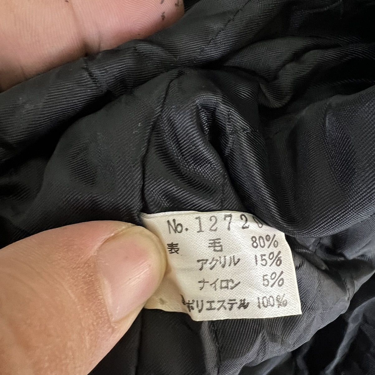 Japanese Brand VINTAGE BOMBER WOOL JACKET TBIS STUDIO INSPIRED ISSEY MIYAKE Size US M / EU 48-50 / 2 - 11 Thumbnail