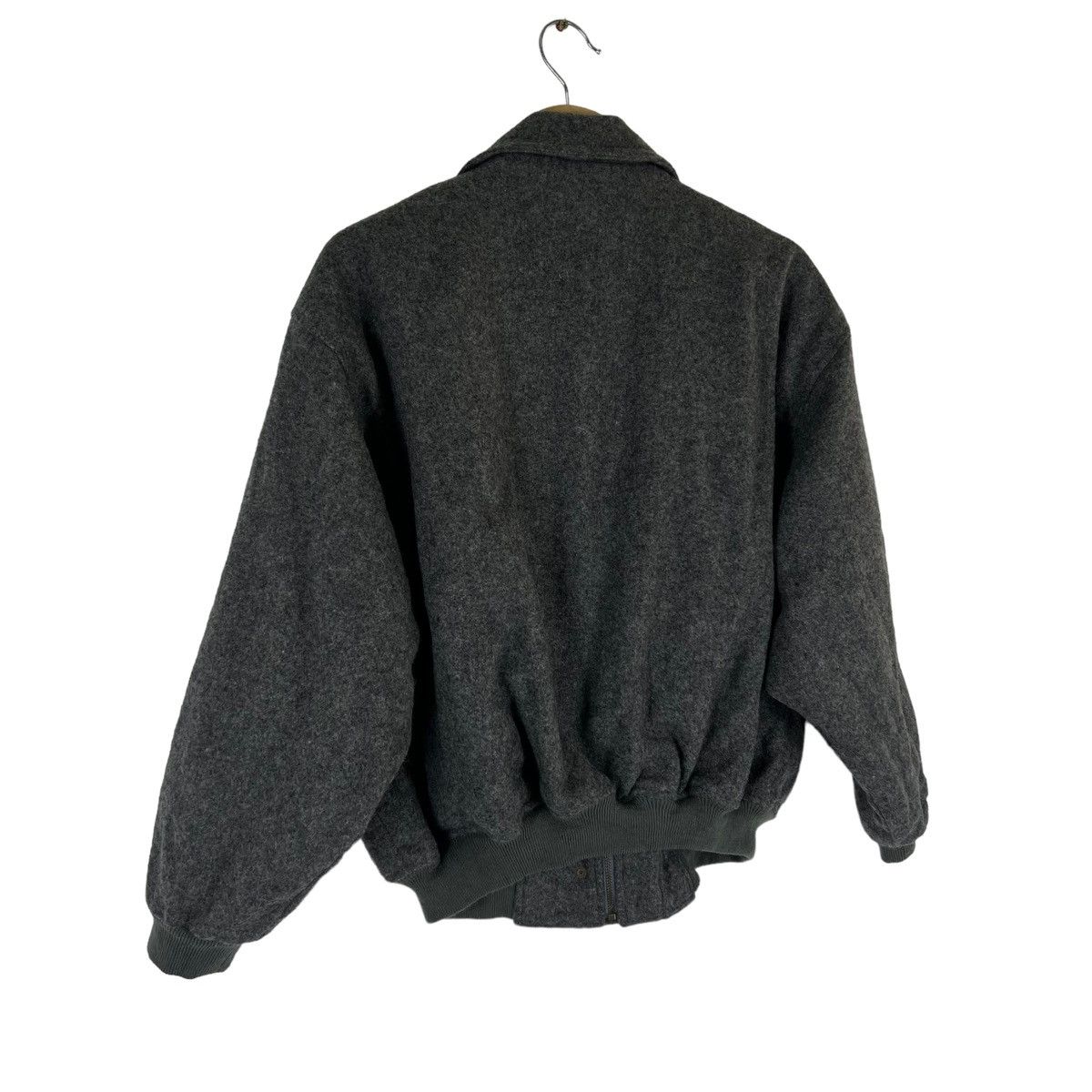 Japanese Brand VINTAGE BOMBER WOOL JACKET TBIS STUDIO INSPIRED ISSEY MIYAKE Size US M / EU 48-50 / 2 - 10 Thumbnail