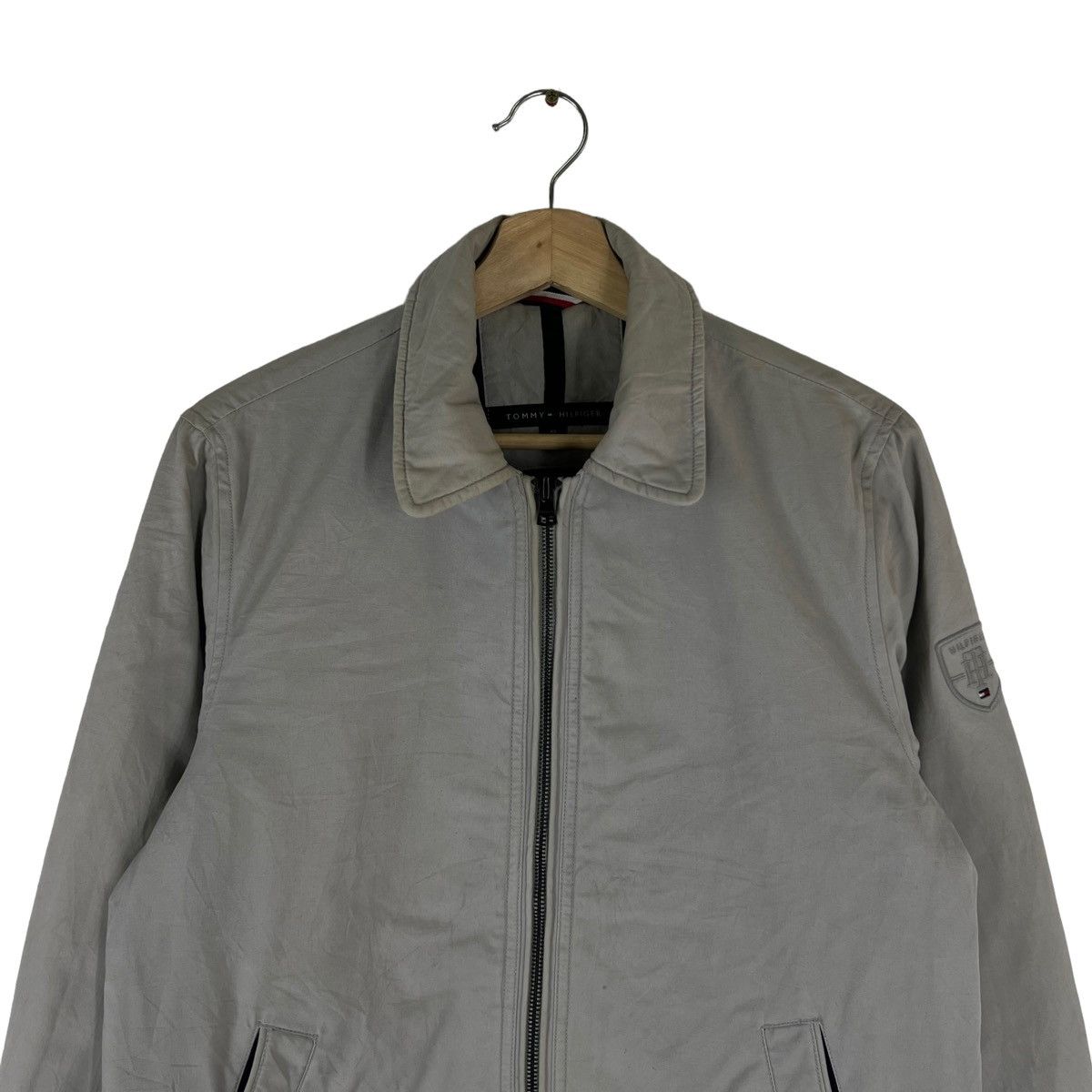 Japanese Brand VINTAGE HIKORY CHORE RACER JACKET TOMMY HILFIGER JAPAN Size US XS / EU 42 / 0 - 3 Thumbnail