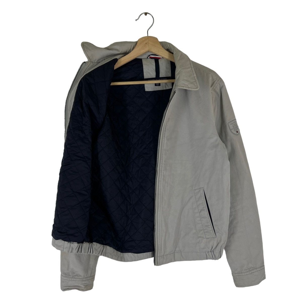 Japanese Brand VINTAGE HIKORY CHORE RACER JACKET TOMMY HILFIGER JAPAN Size US XS / EU 42 / 0 - 7 Thumbnail