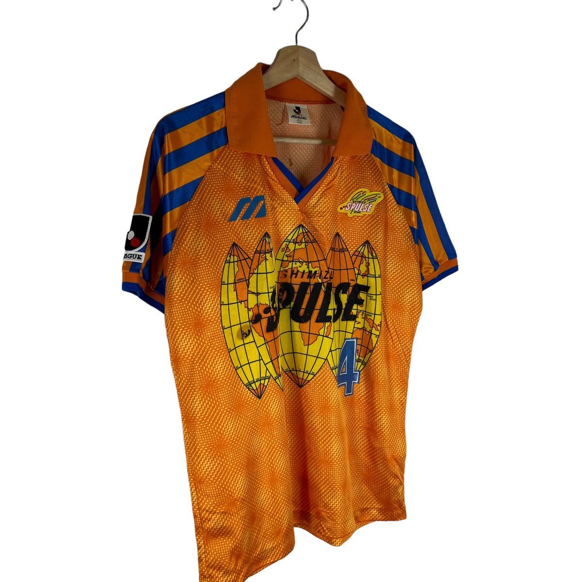 Japanese Brand VINTAGE JERSEY 90’s MIZUNO JAPAN SHIMUZA SPULSE BIG LOGO Size US L / EU 52-54 / 3 - 3 Thumbnail
