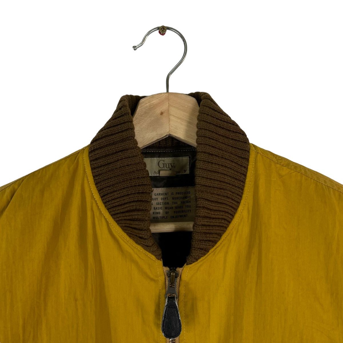 Japanese Brand VINTAGE BOMBER JACKET GUY INSPIRED ISSEY MIYAKE JAPAN Size US M / EU 48-50 / 2 - 7 Thumbnail