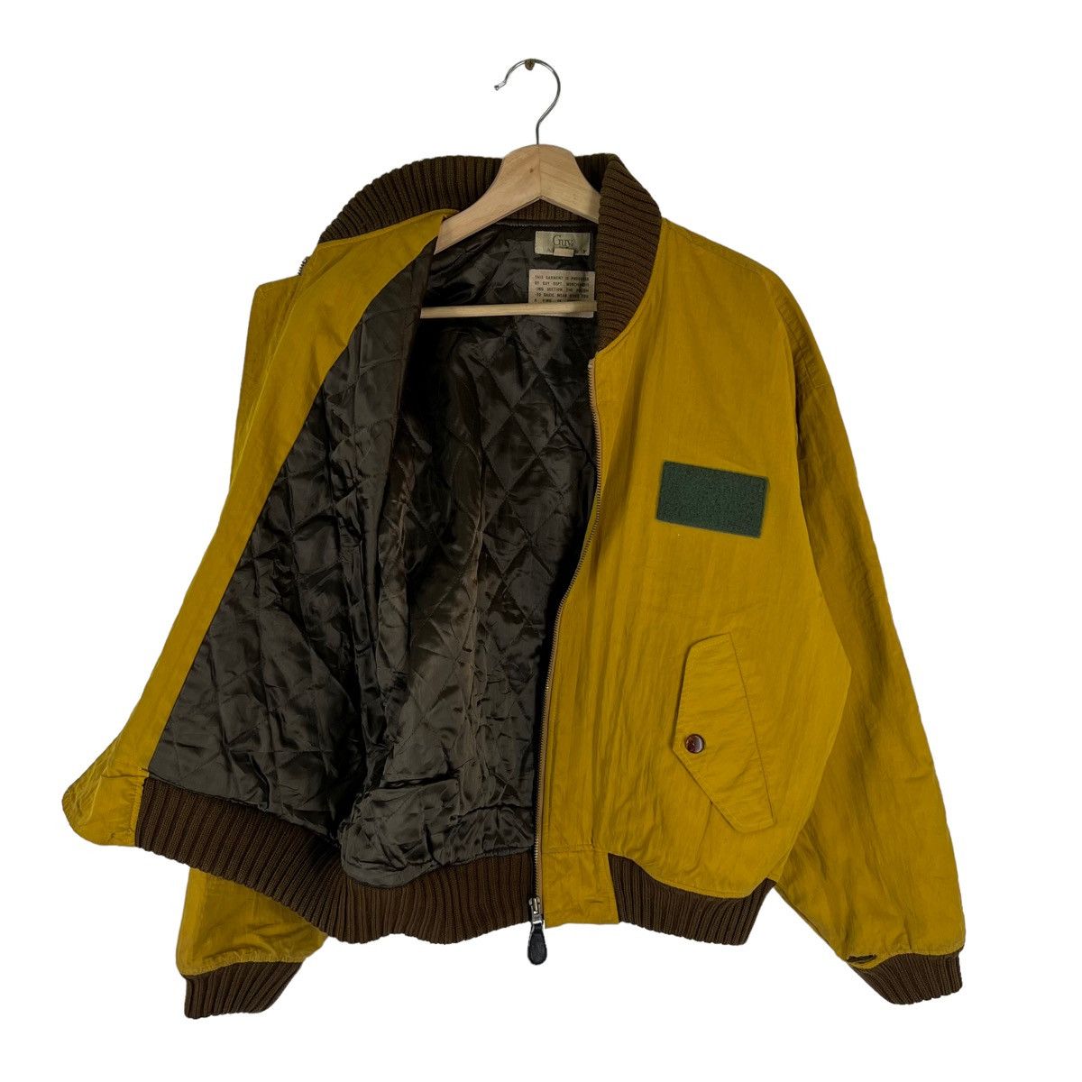 Japanese Brand VINTAGE BOMBER JACKET GUY INSPIRED ISSEY MIYAKE JAPAN Size US M / EU 48-50 / 2 - 10 Thumbnail