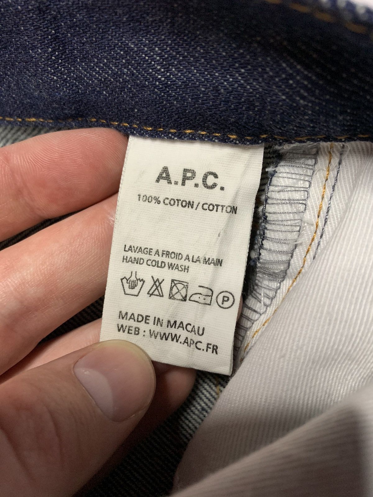 A.P.C. A.P.C. new cure h jeans Size US 30 / EU 46 - 6 Thumbnail