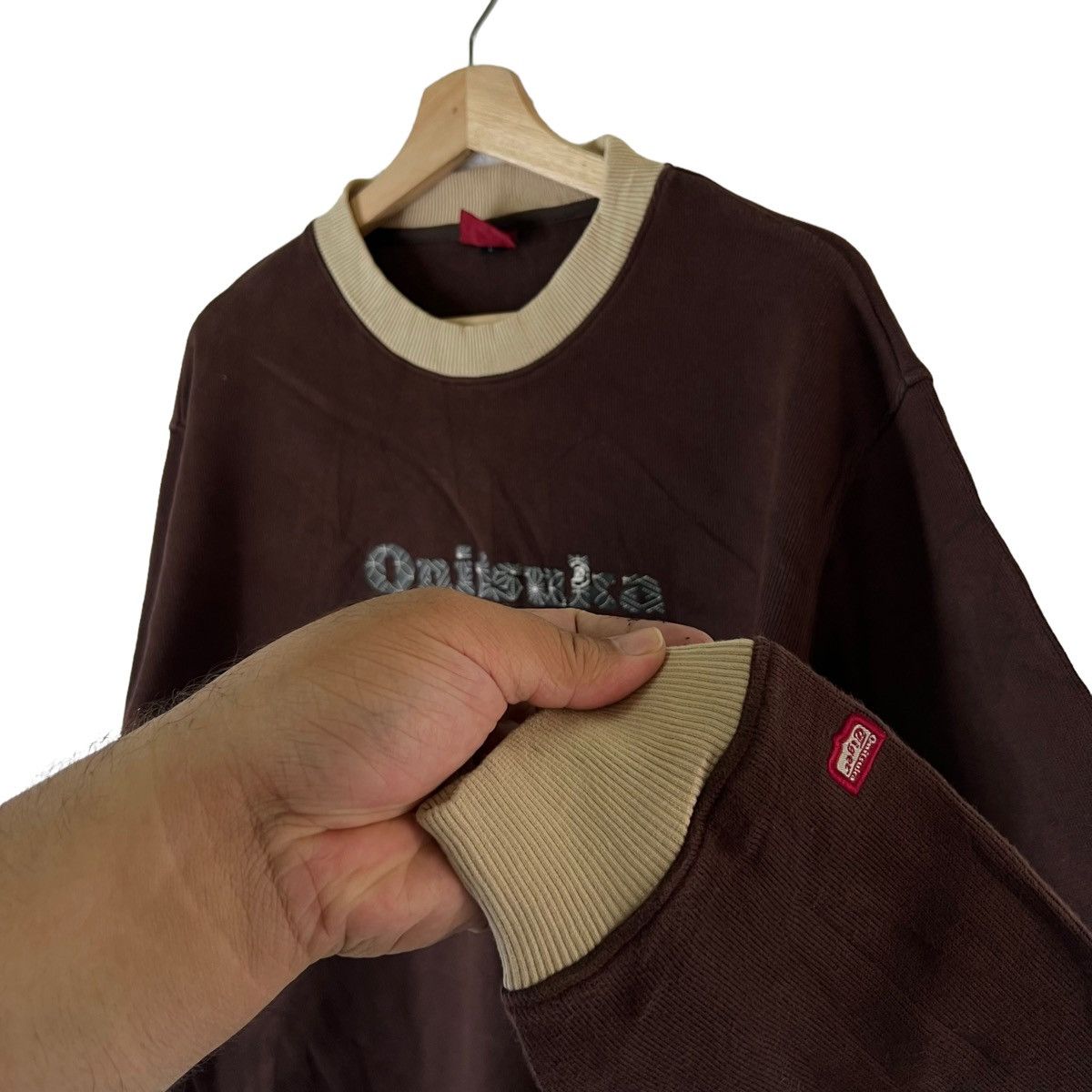 Japanese Brand VINTAGE SWEATSHIRT CREWNECK ONITSUKA TIGER JAPAN MADE Size US L / EU 52-54 / 3 - 4 Thumbnail