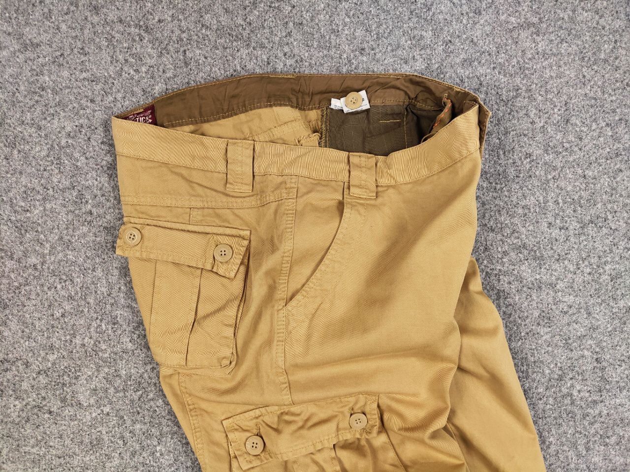 Japanese Brand Vintage 90's Japanese Baggy Multi Pocket Cargo Pants Trawis Size US 36 / EU 52 - 17 Thumbnail