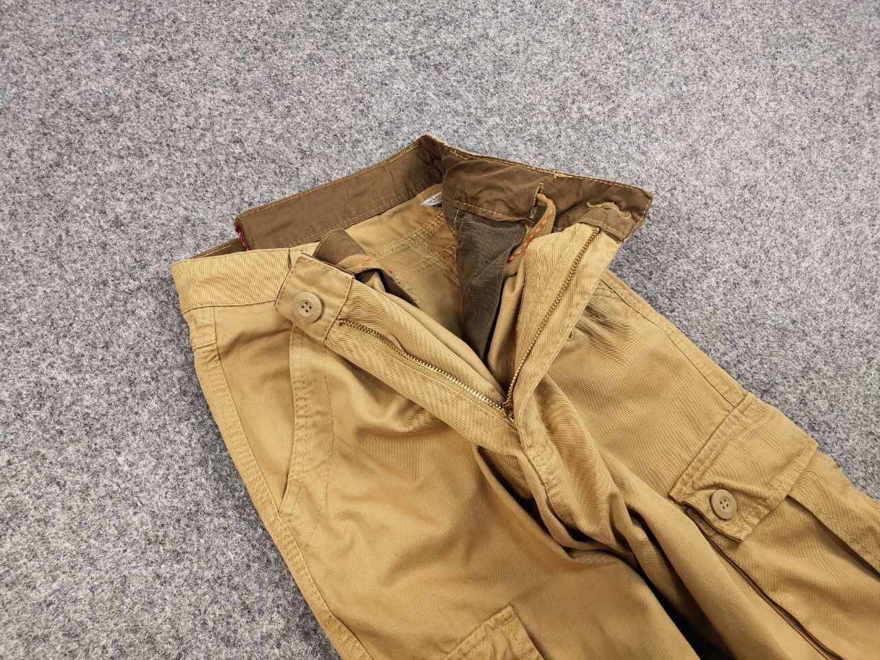 Japanese Brand Vintage 90's Japanese Baggy Multi Pocket Cargo Pants Trawis Size US 36 / EU 52 - 12 Thumbnail