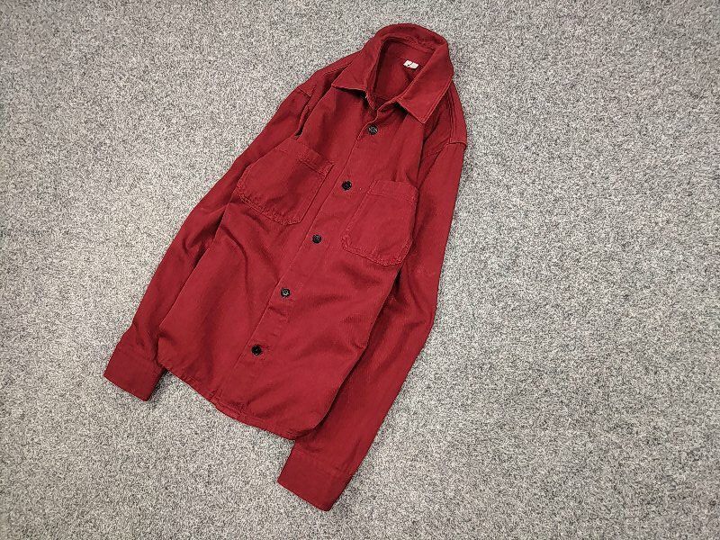 Arket Arket Overshirt Pocket Red Cotton Light Jacket Size US S / EU 44-46 / 1 - 3 Thumbnail