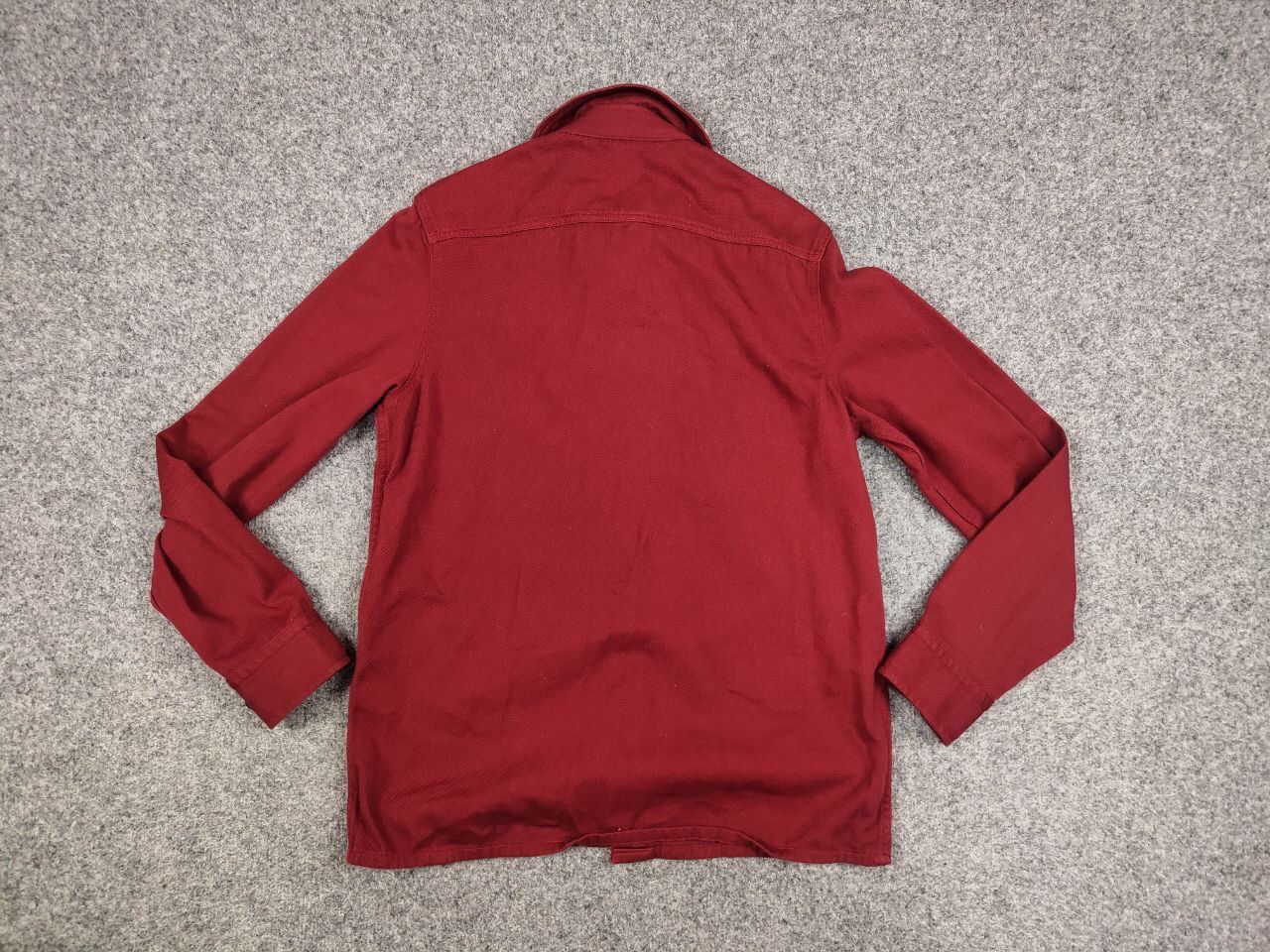 Arket Arket Overshirt Pocket Red Cotton Light Jacket Size US S / EU 44-46 / 1 - 12 Thumbnail