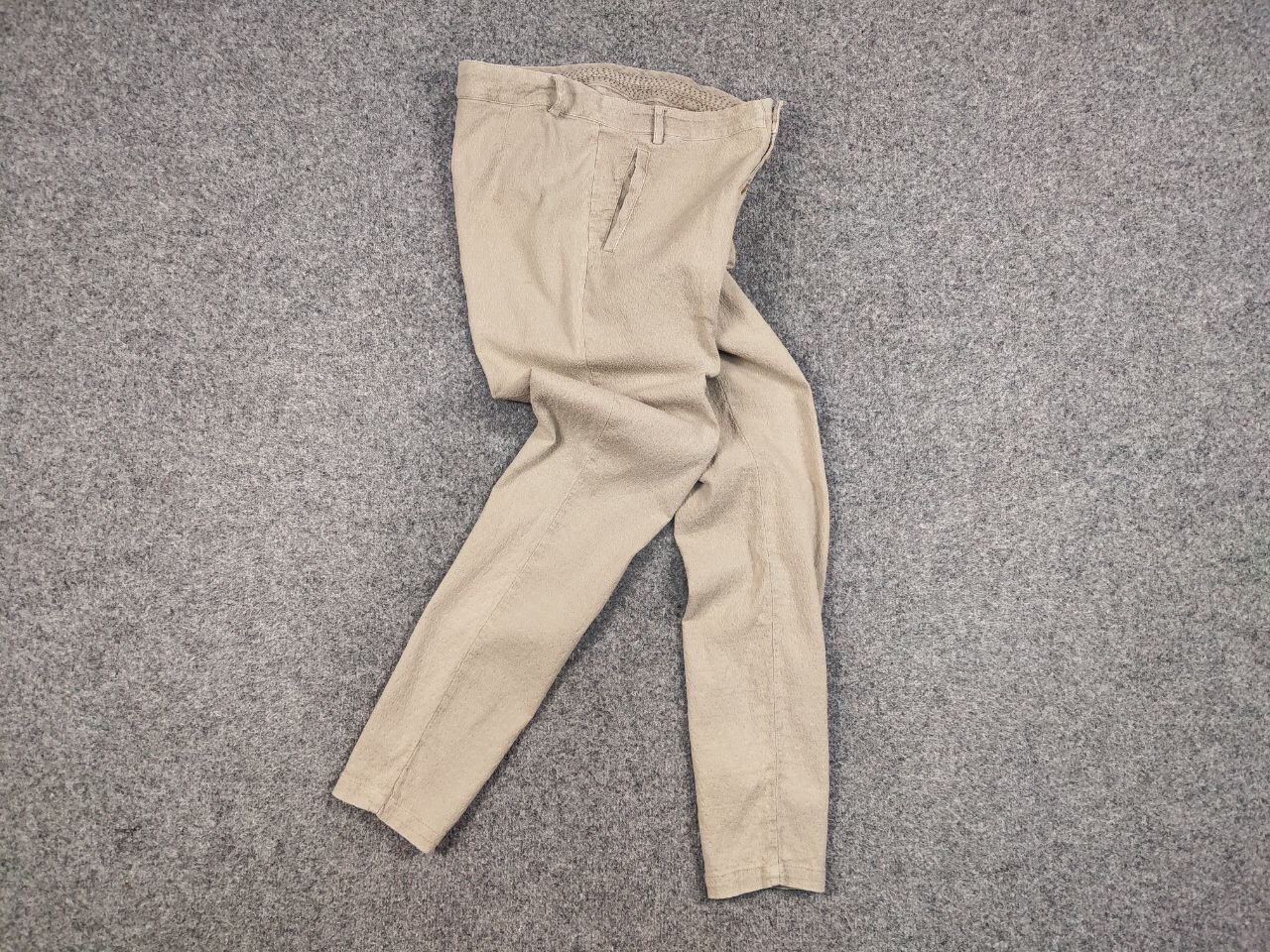 Transit Transit Par Such Beige Textured Cotton Trouser Pants Japan Size 32" / US 10 / IT 46 - 15 Thumbnail