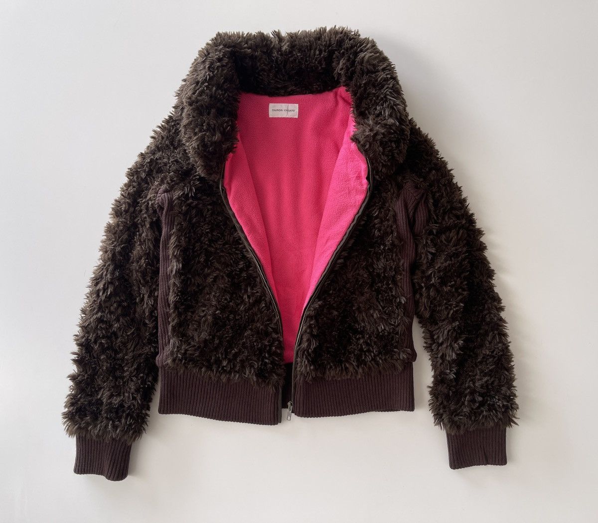 Issey Miyake Issey Miyake Faux Fur Bomber Jacket Size S / US 4 / IT 40 - 3 Thumbnail
