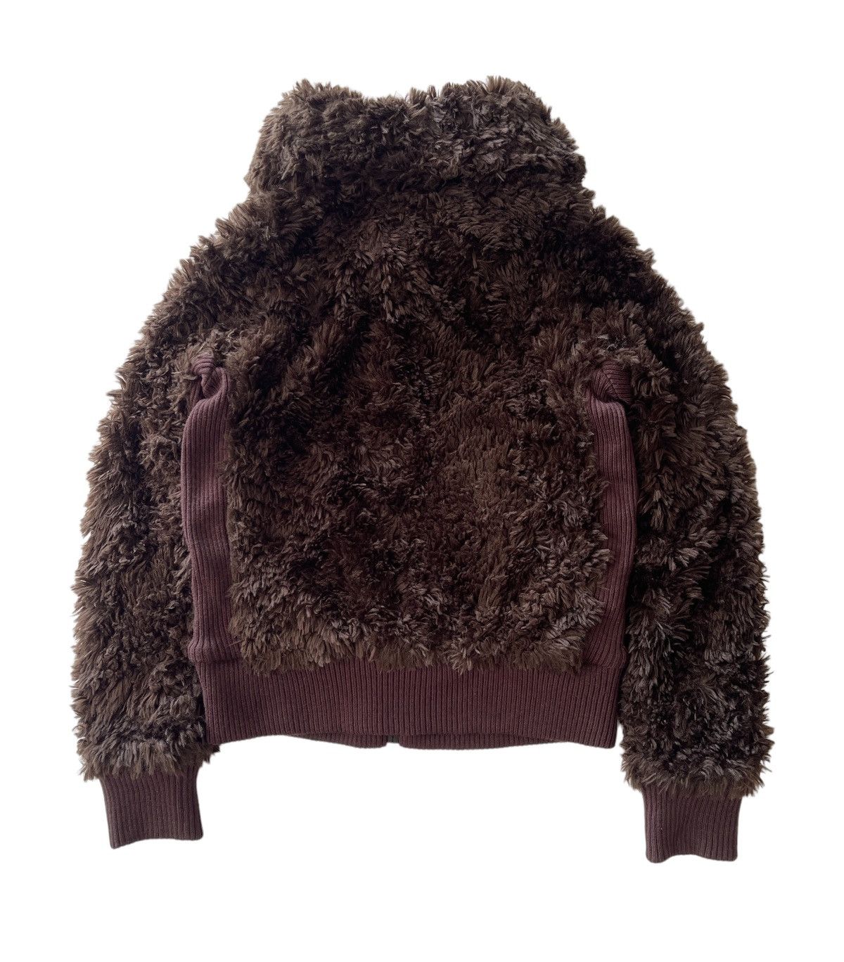 Issey Miyake Issey Miyake Faux Fur Bomber Jacket Size S / US 4 / IT 40 - 2 Thumbnail