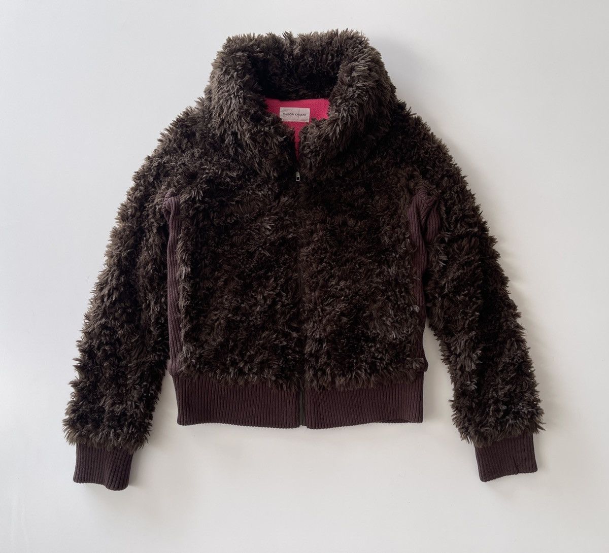 Issey Miyake Issey Miyake Faux Fur Bomber Jacket Size S / US 4 / IT 40 - 5 Thumbnail