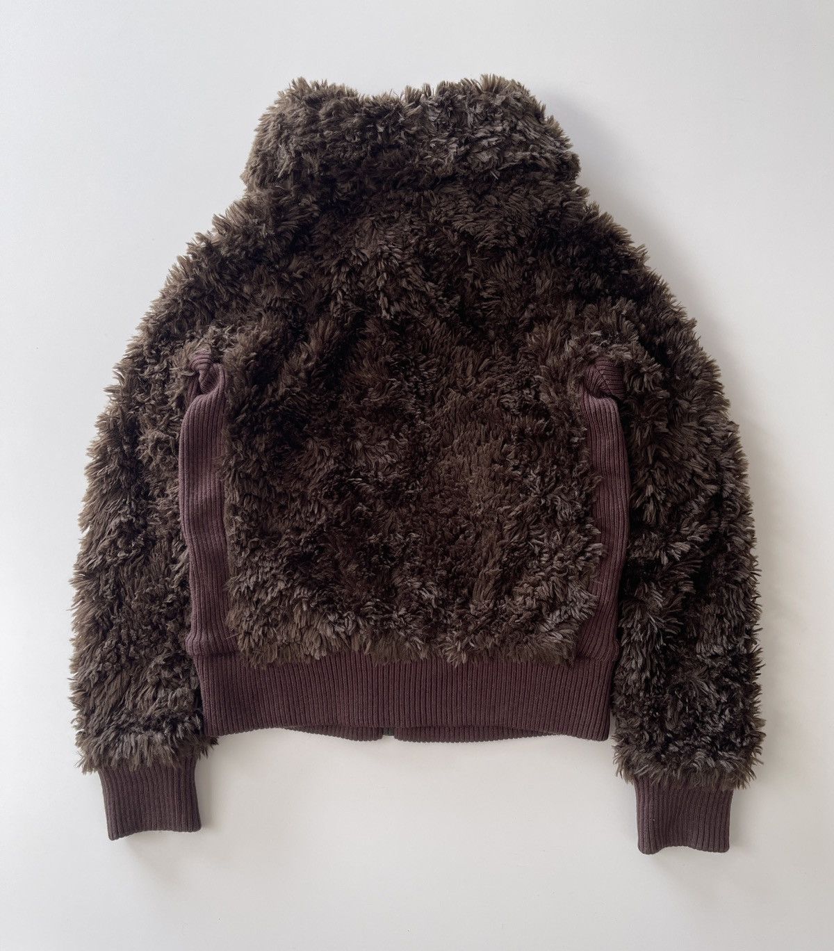 Issey Miyake Issey Miyake Faux Fur Bomber Jacket Size S / US 4 / IT 40 - 6 Thumbnail