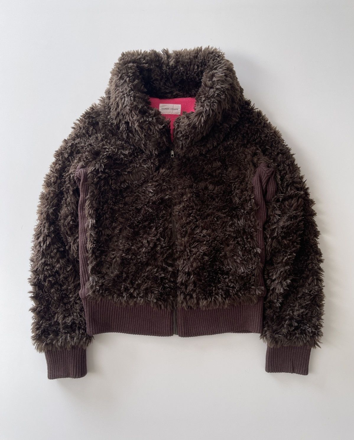 Issey Miyake Issey Miyake Faux Fur Bomber Jacket Size S / US 4 / IT 40 - 4 Thumbnail