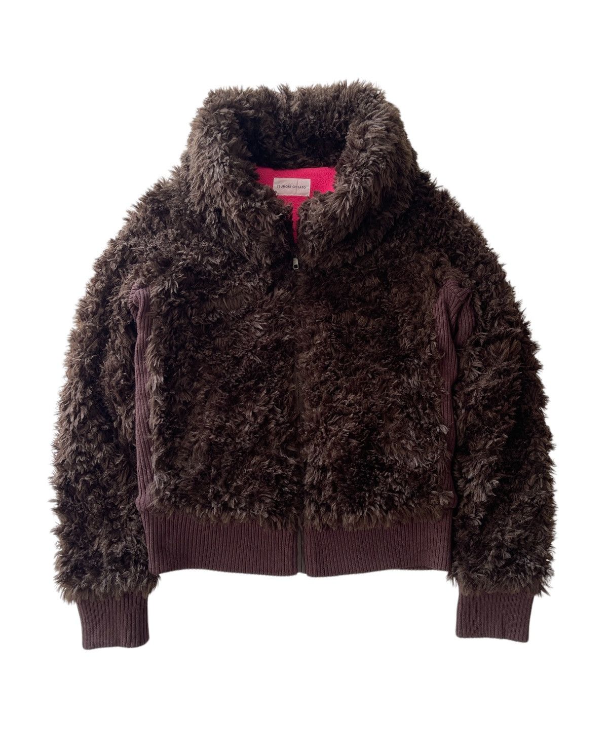Issey Miyake Issey Miyake Faux Fur Bomber Jacket Size S / US 4 / IT 40 - 1 Thumbnail