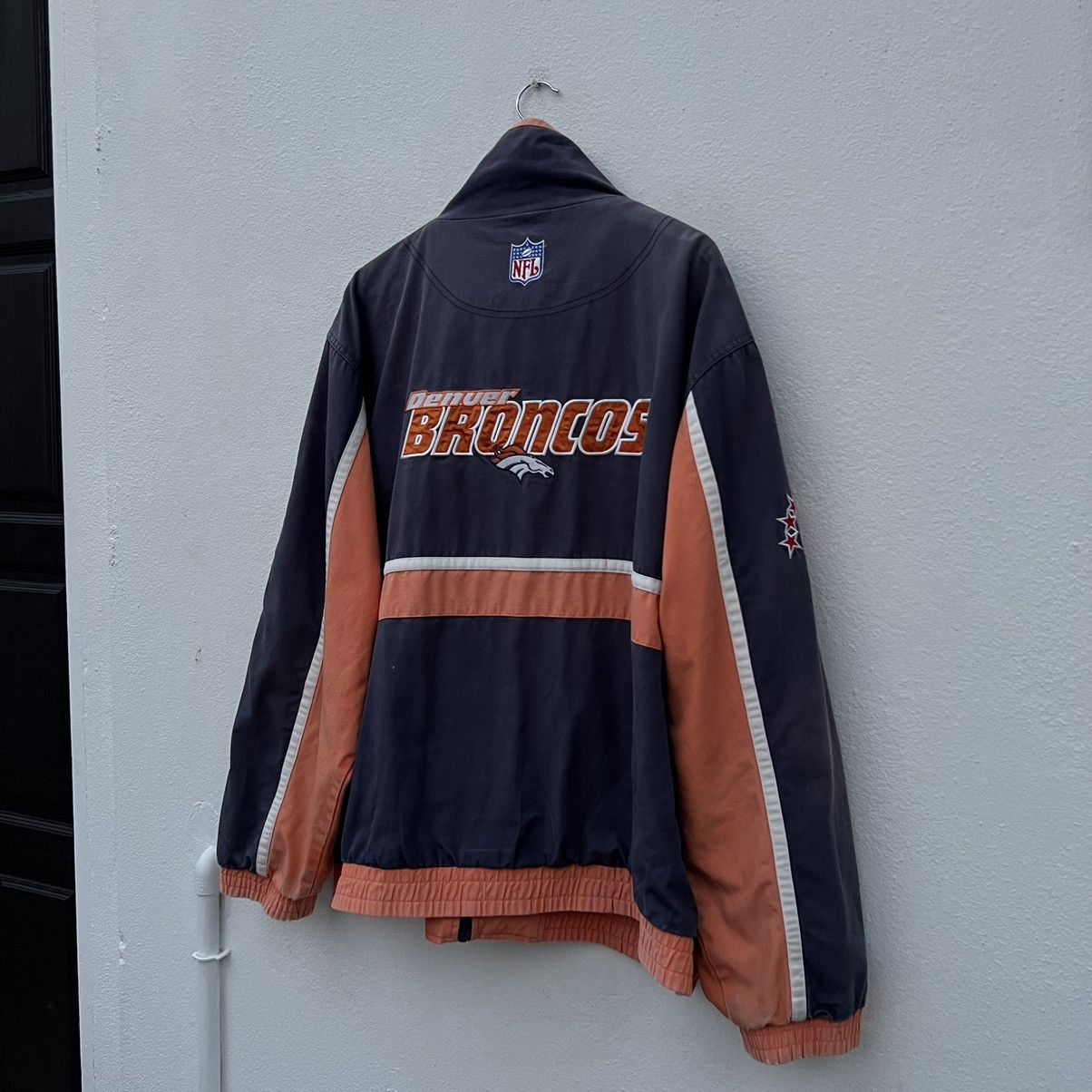 NFL VINTAGE DENVER BRONCOS REEBOK NFL JACKET BIG LOGO Size US XL / EU 56 / 4 - 11 Thumbnail