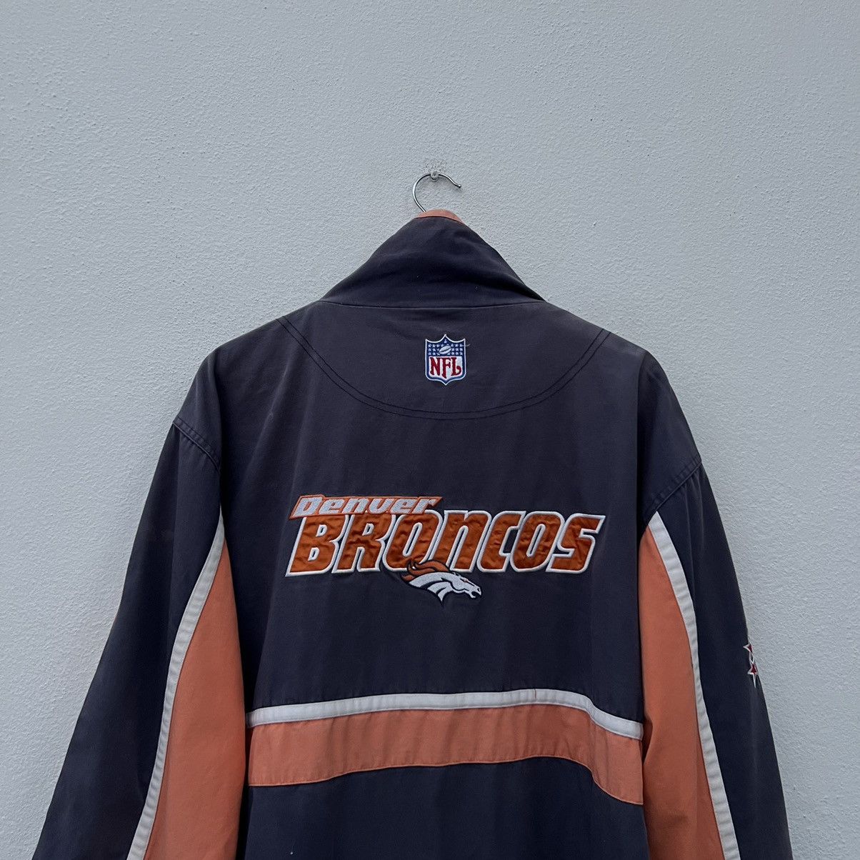 NFL VINTAGE DENVER BRONCOS REEBOK NFL JACKET BIG LOGO Size US XL / EU 56 / 4 - 12 Thumbnail