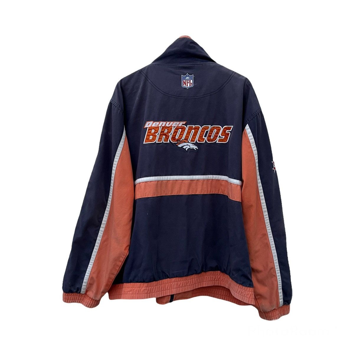 NFL VINTAGE DENVER BRONCOS REEBOK NFL JACKET BIG LOGO Size US XL / EU 56 / 4 - 2 Thumbnail