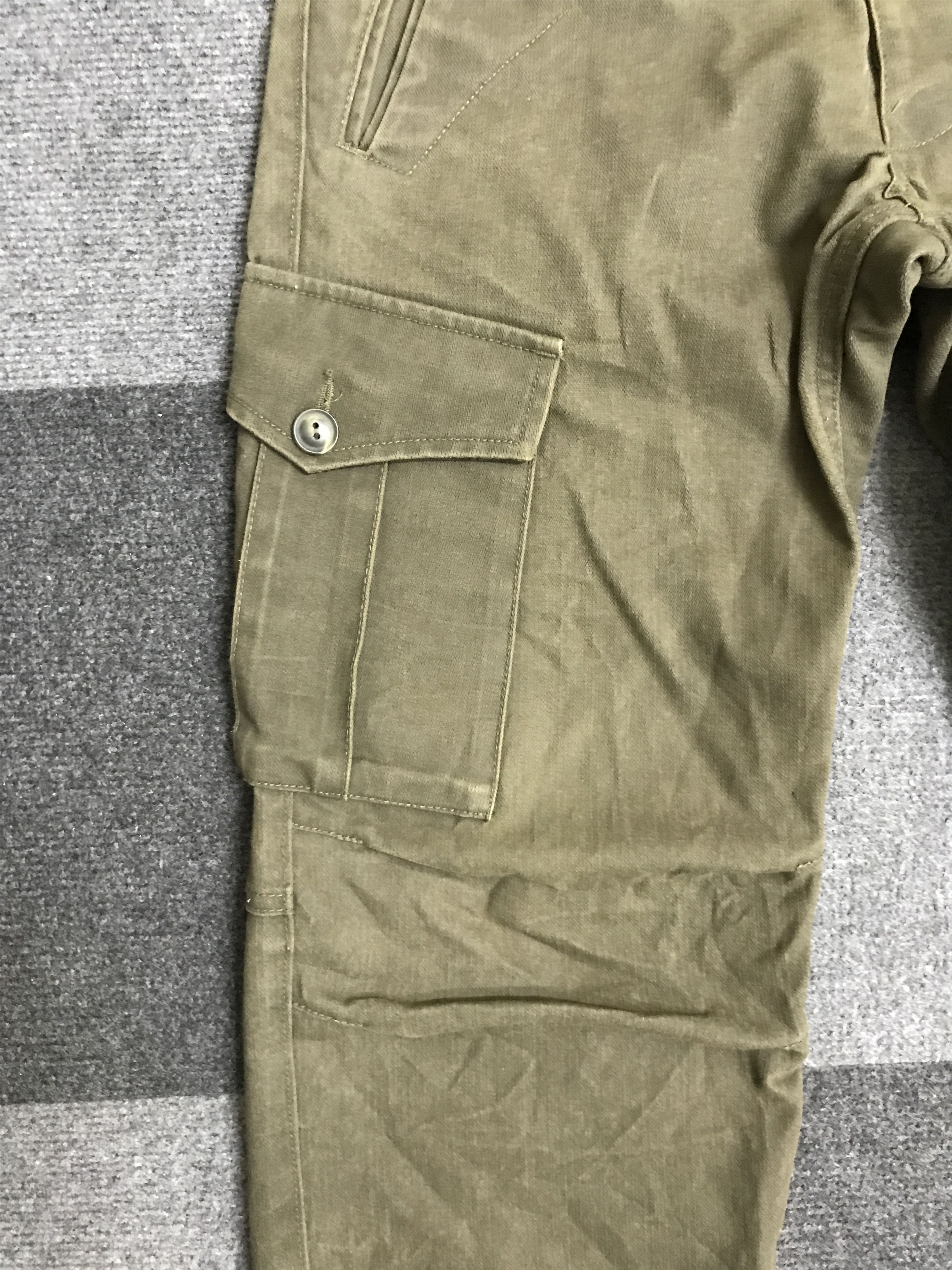 Japanese Brand CP330 NCFM Japan Balloon Style Ankle Zipper Cargo Pant Size US 30 / EU 46 - 10 Thumbnail