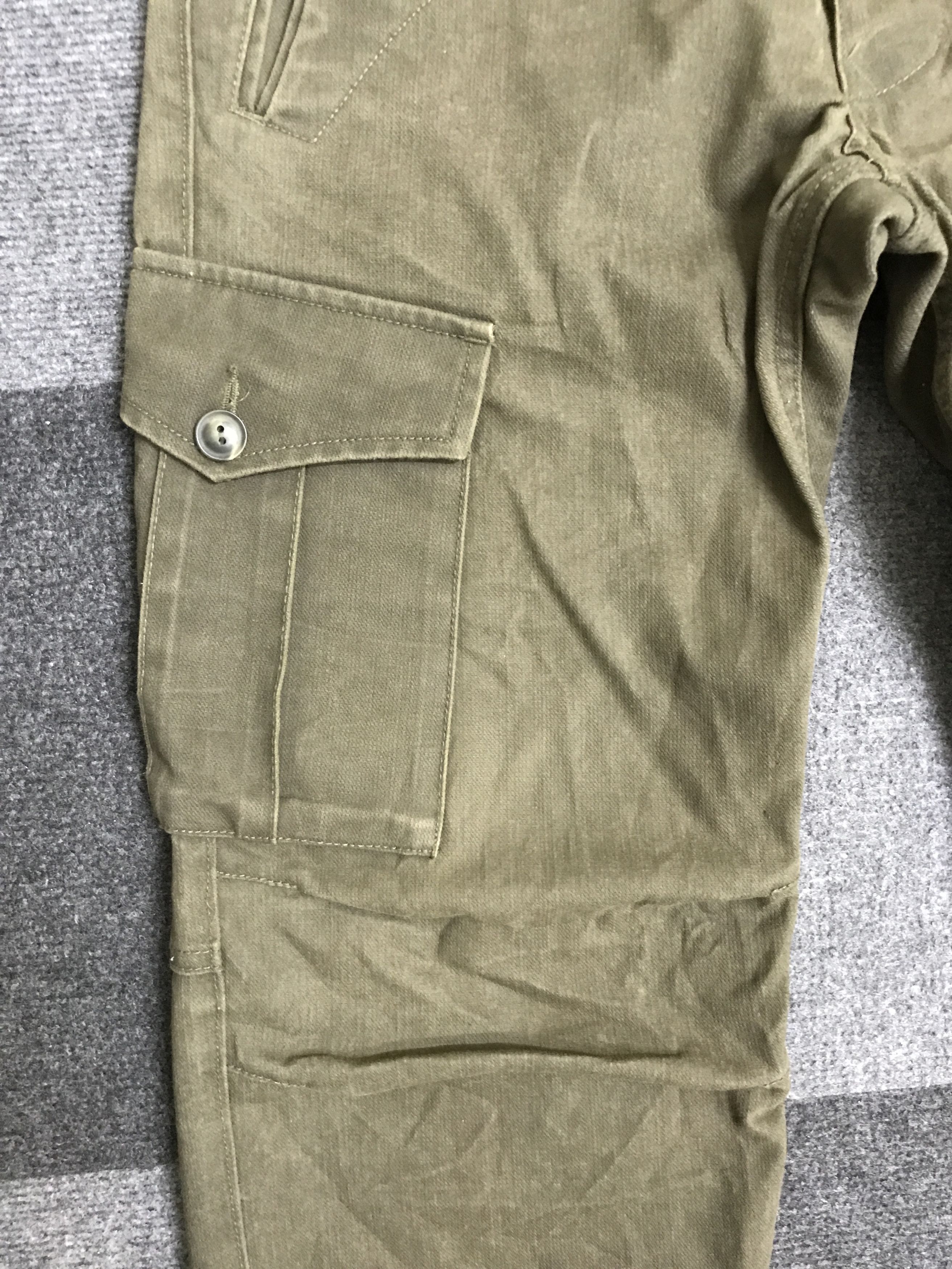 Japanese Brand CP330 NCFM Japan Balloon Style Ankle Zipper Cargo Pant Size US 30 / EU 46 - 6 Thumbnail