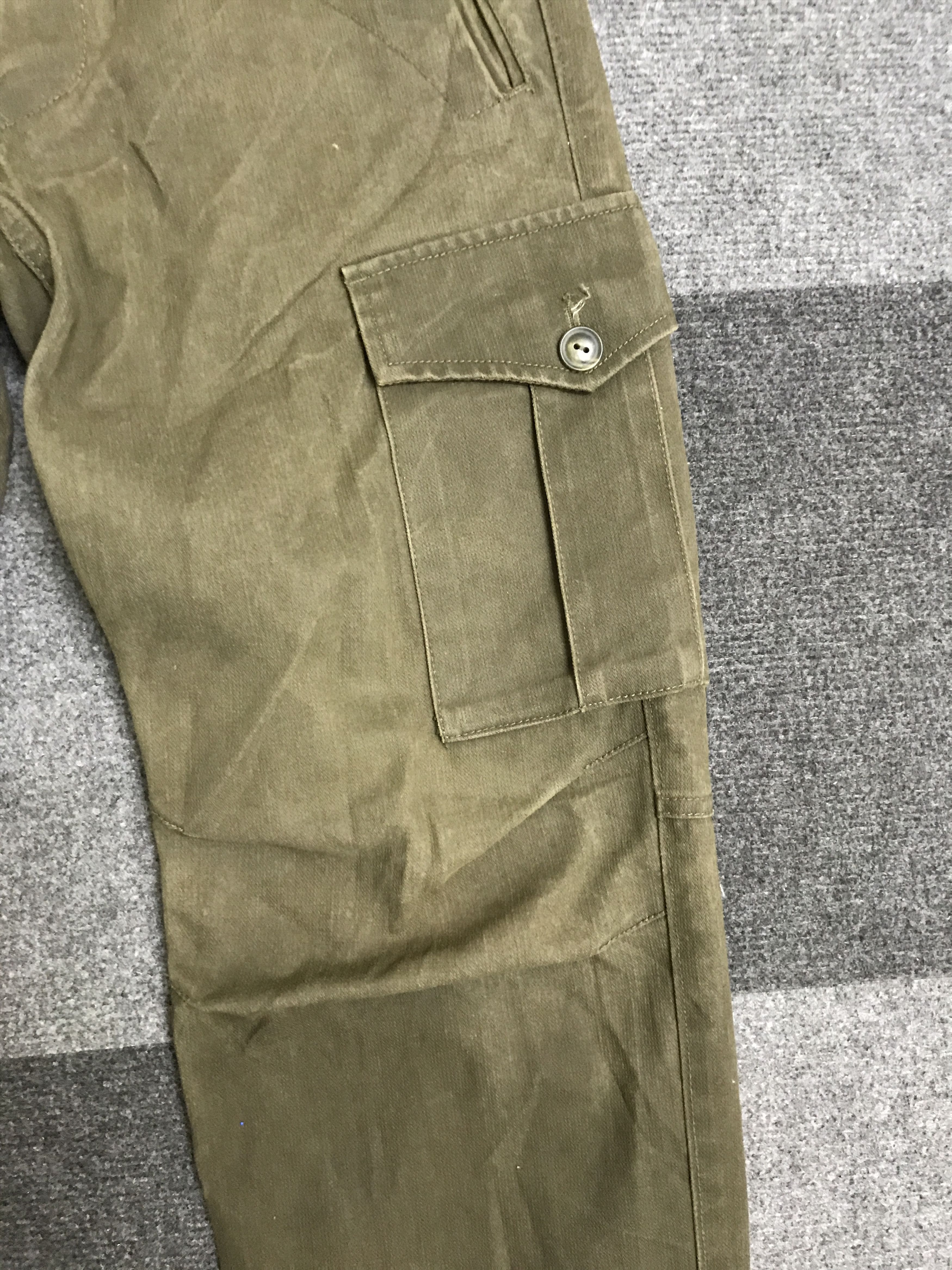 Japanese Brand CP330 NCFM Japan Balloon Style Ankle Zipper Cargo Pant Size US 30 / EU 46 - 11 Thumbnail