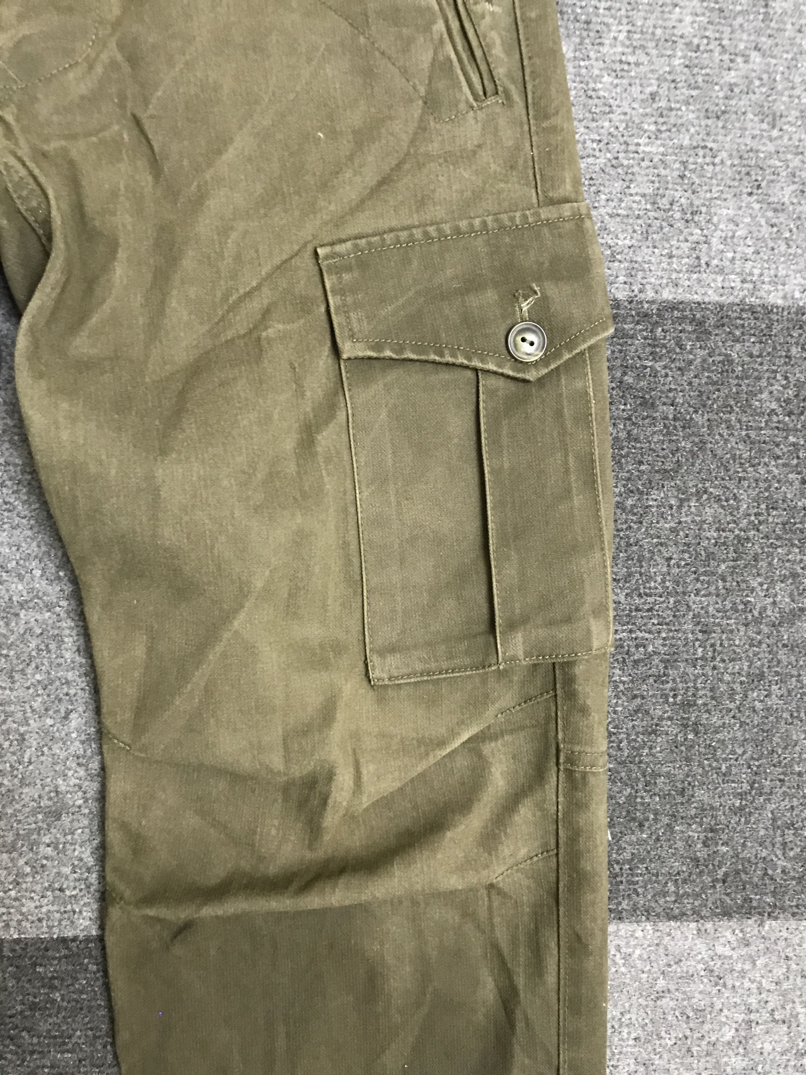 Japanese Brand CP330 NCFM Japan Balloon Style Ankle Zipper Cargo Pant Size US 30 / EU 46 - 7 Thumbnail