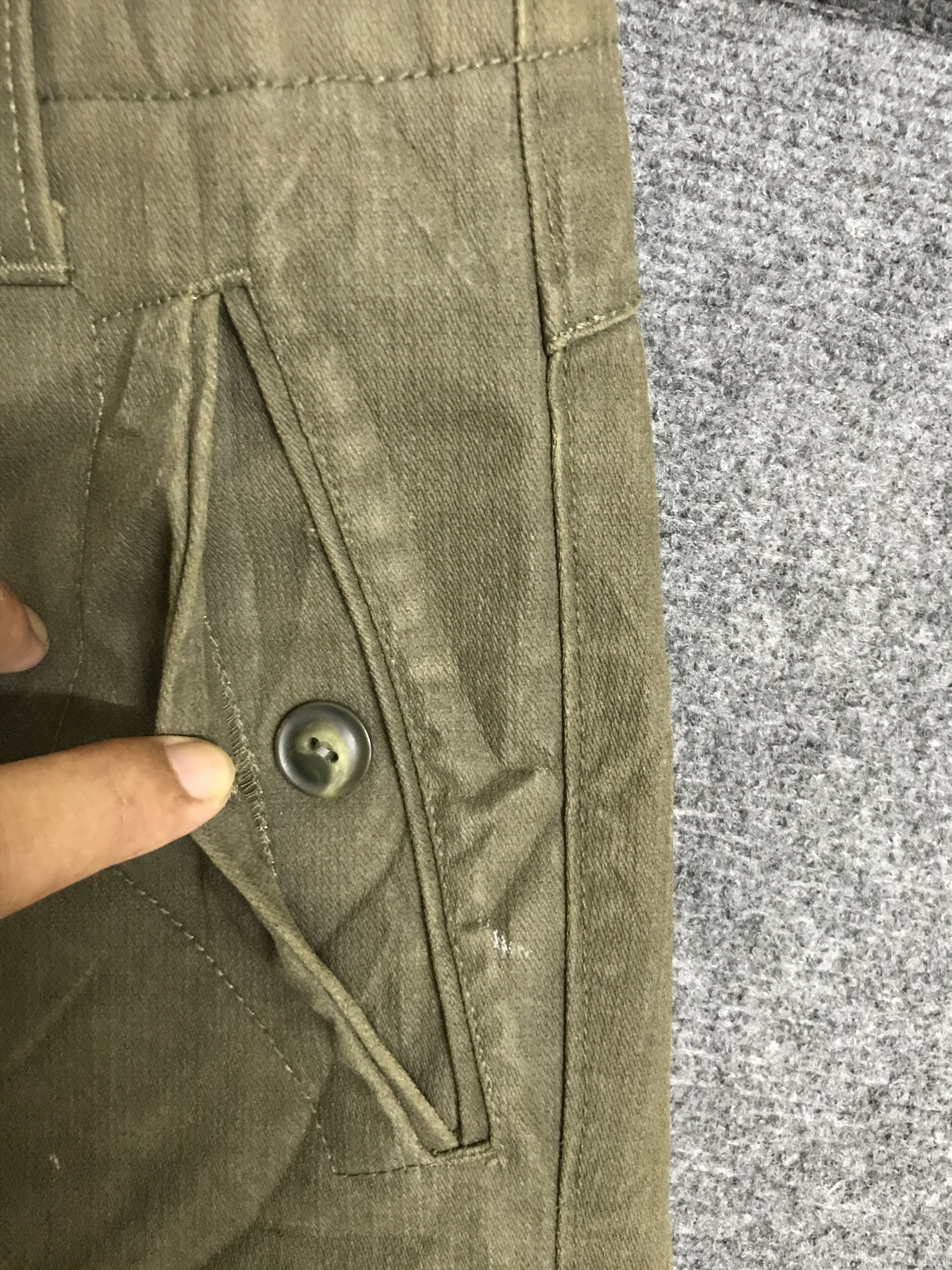 Japanese Brand CP330 NCFM Japan Balloon Style Ankle Zipper Cargo Pant Size US 30 / EU 46 - 12 Thumbnail